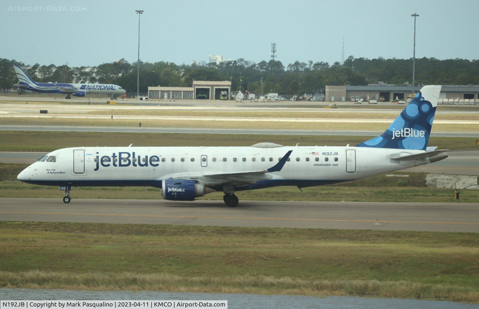 N192JB, 2005 Embraer 190AR (ERJ-190-100IGW) C/N 19000014, ERJ-190-100IGW