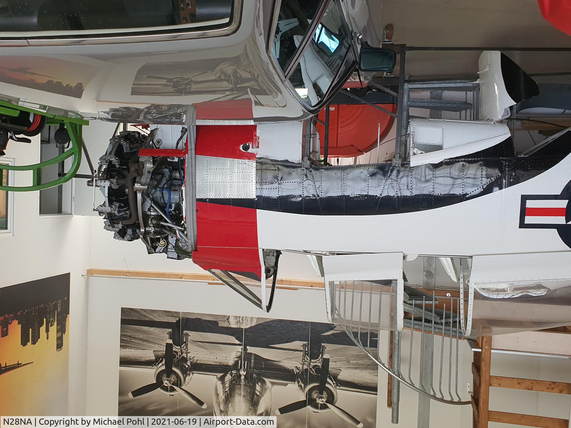 N28NA, 1951 North American T-28A C/N 49-1630, Under Restoration