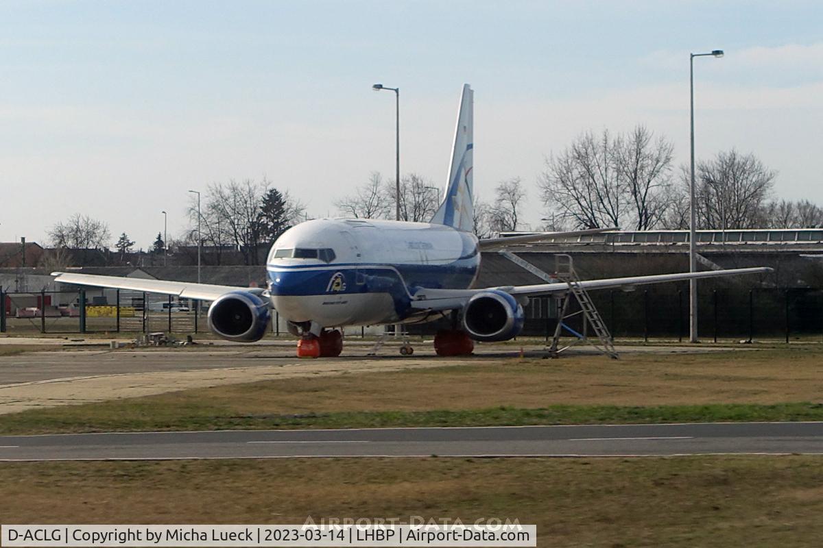 D-ACLG, 1997 Boeing 737-46J(SF) C/N 28867, At Budapest