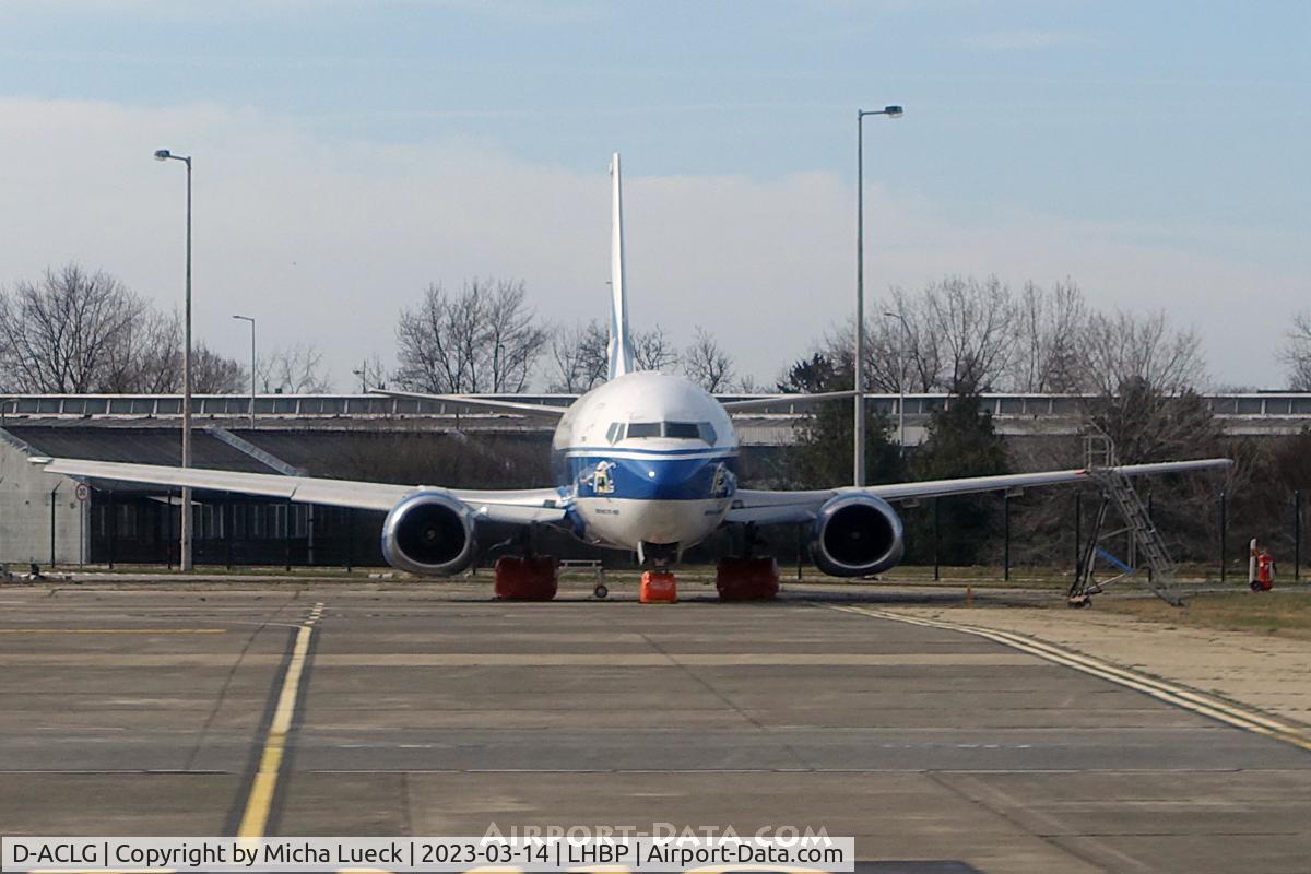 D-ACLG, 1997 Boeing 737-46J(SF) C/N 28867, At Budapest