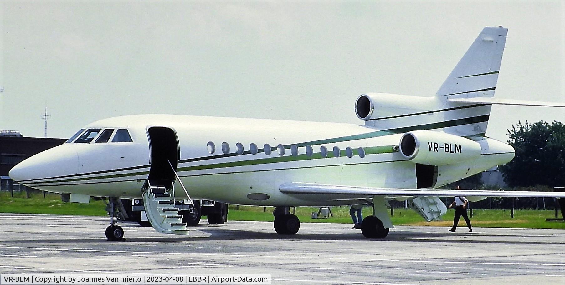 VR-BLM, 1989 Dassault Falcon 900 C/N 72, Slide scan