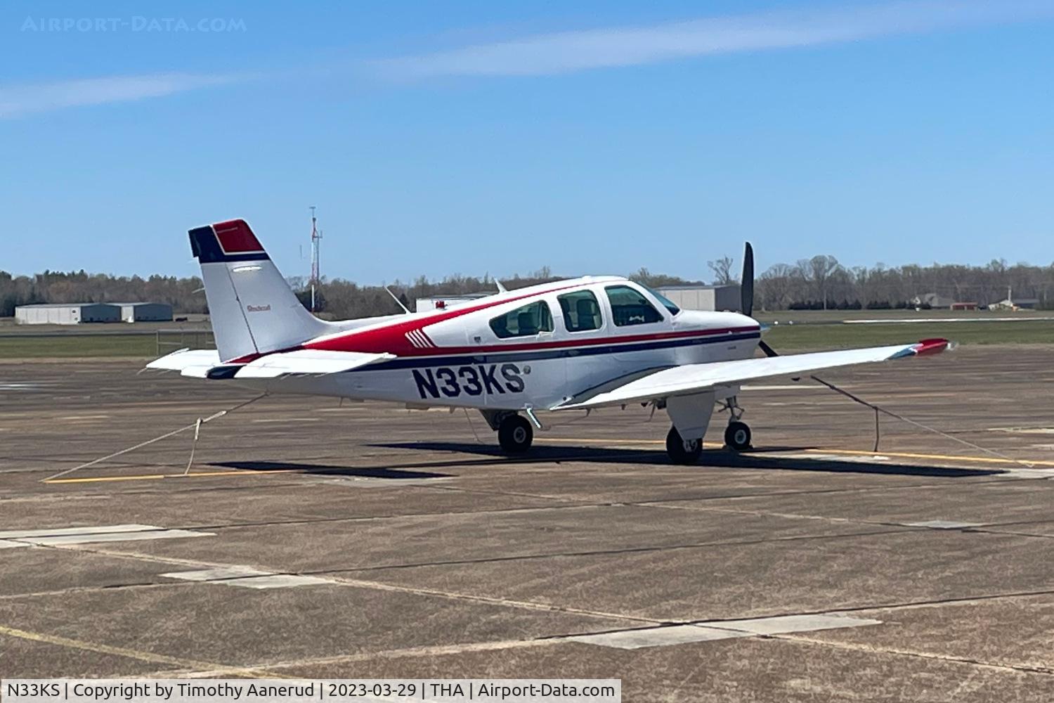N33KS, 1987 Beech F33A Bonanza C/N CE-1142, 1987 Beech F33A, c/n: CE-1142