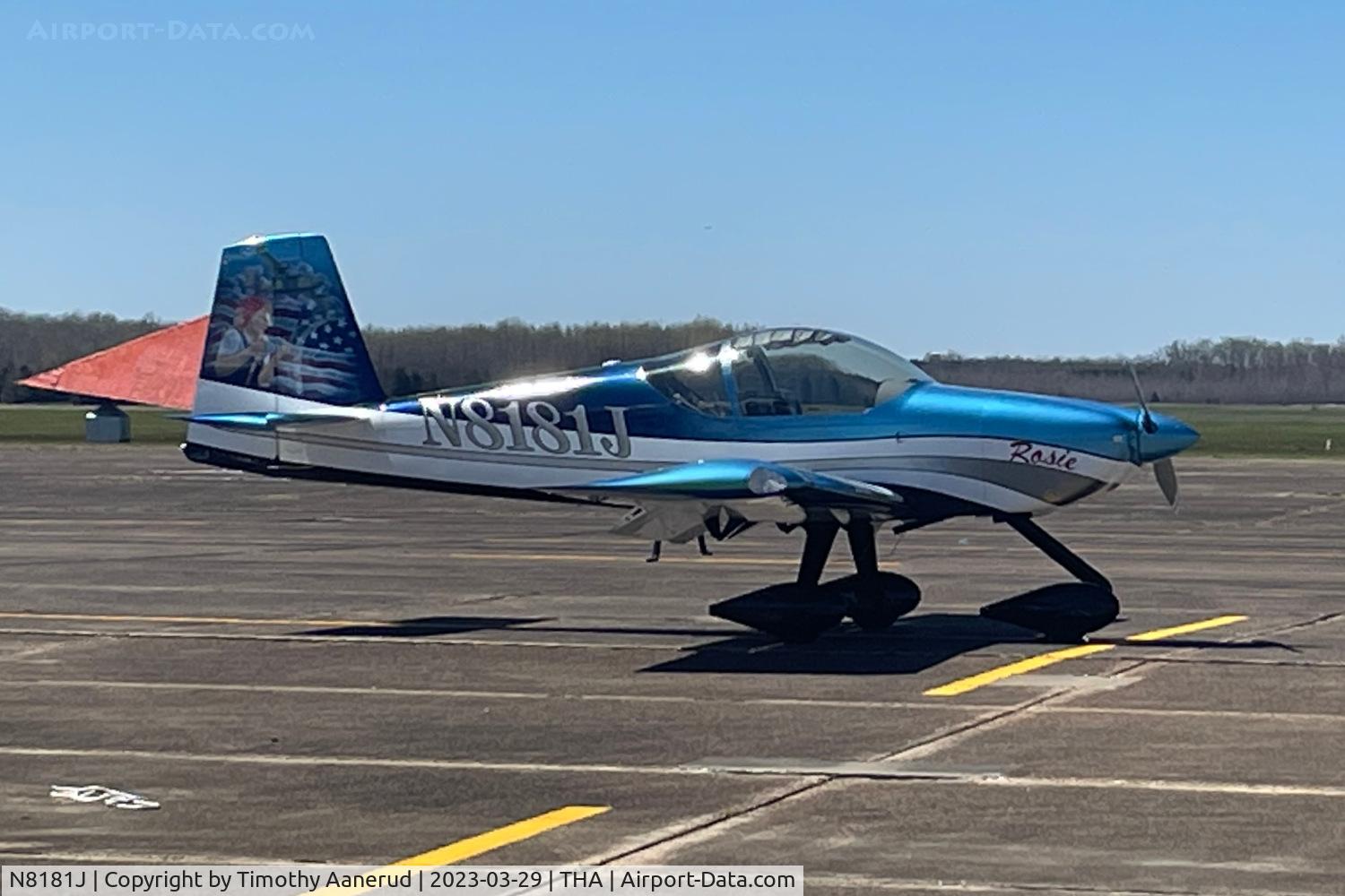 N8181J, 2021 Van's RV-14A C/N 140726, 2021 VANS RV-14A, c/n: 140726