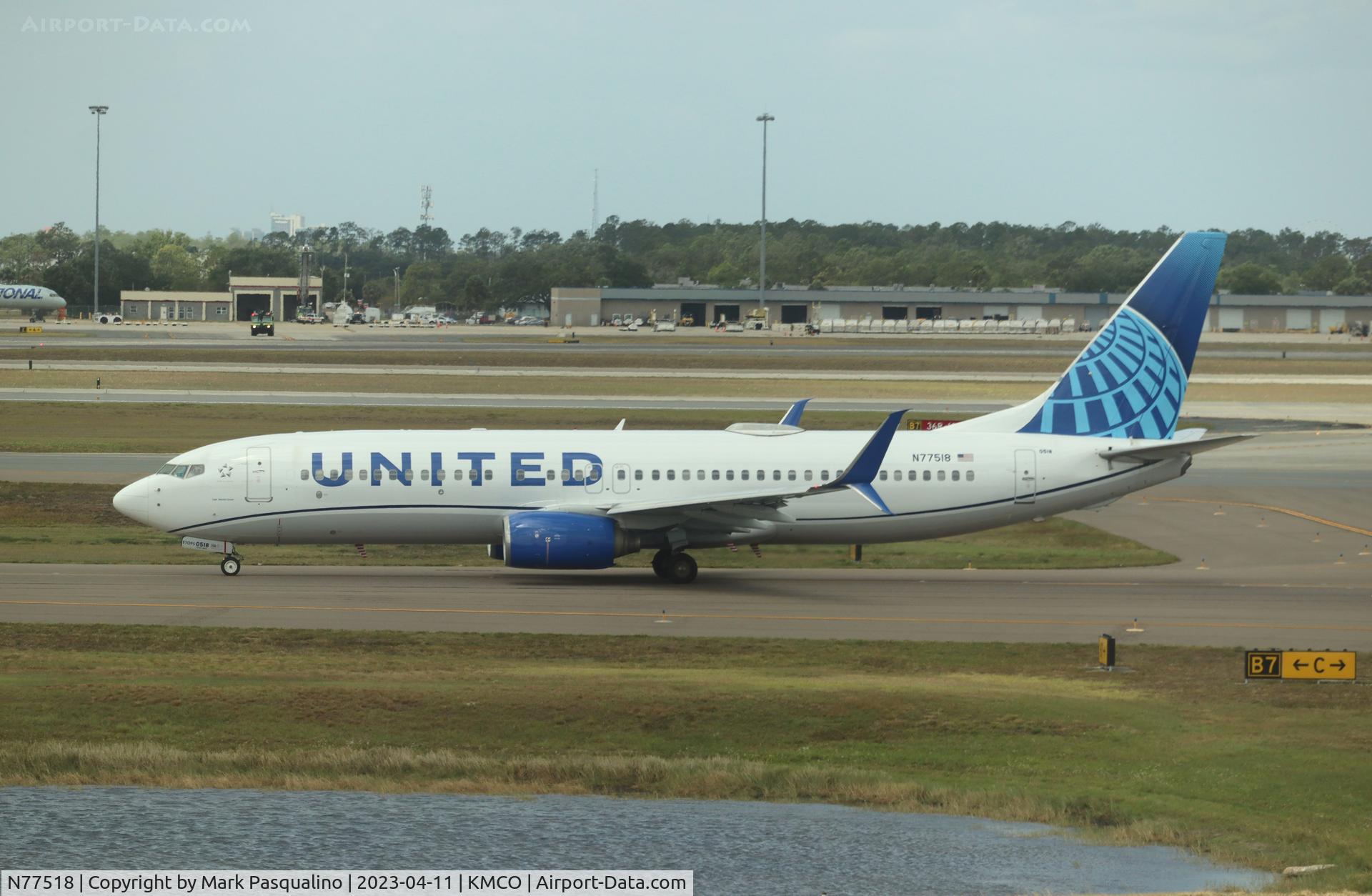 N77518, 2008 Boeing 737-824 C/N 31605, Boeing 737-824