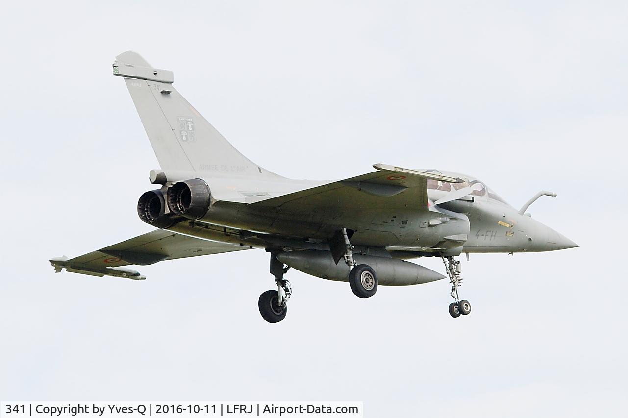 341, Dassault Rafale B C/N 341, Dassault Rafale B, On final rwy 08, Landivisiau naval air base (LFRJ-LDV)