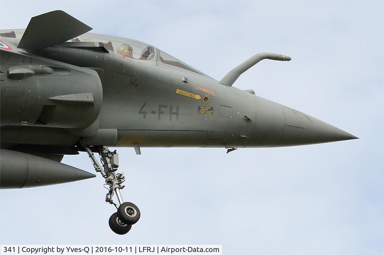 341, Dassault Rafale B C/N 341, Dassault Rafale B, On final rwy 08, Landivisiau naval air base (LFRJ-LDV)