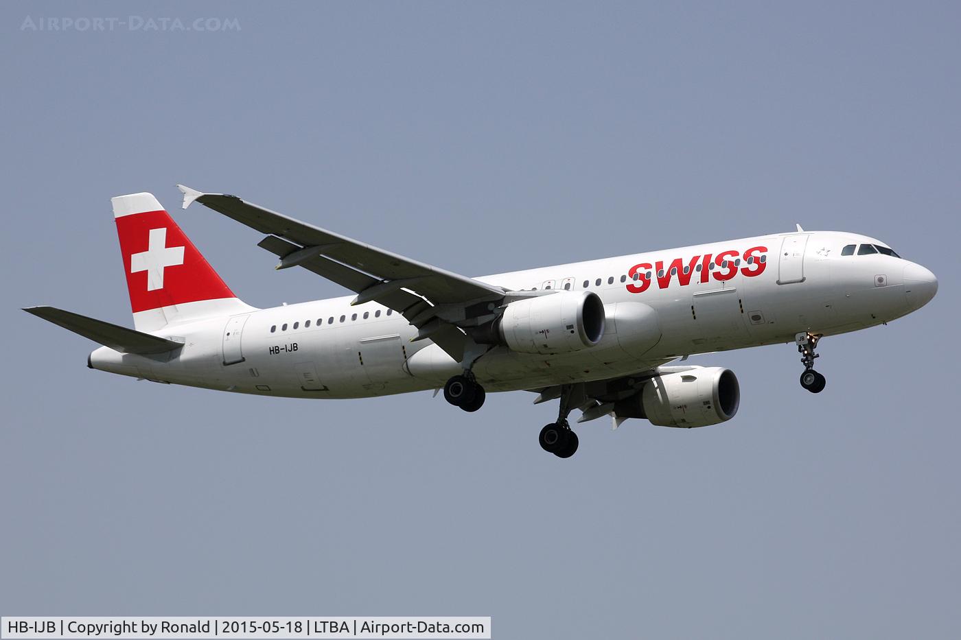 HB-IJB, 1995 Airbus A320-214 C/N 0545, at ist