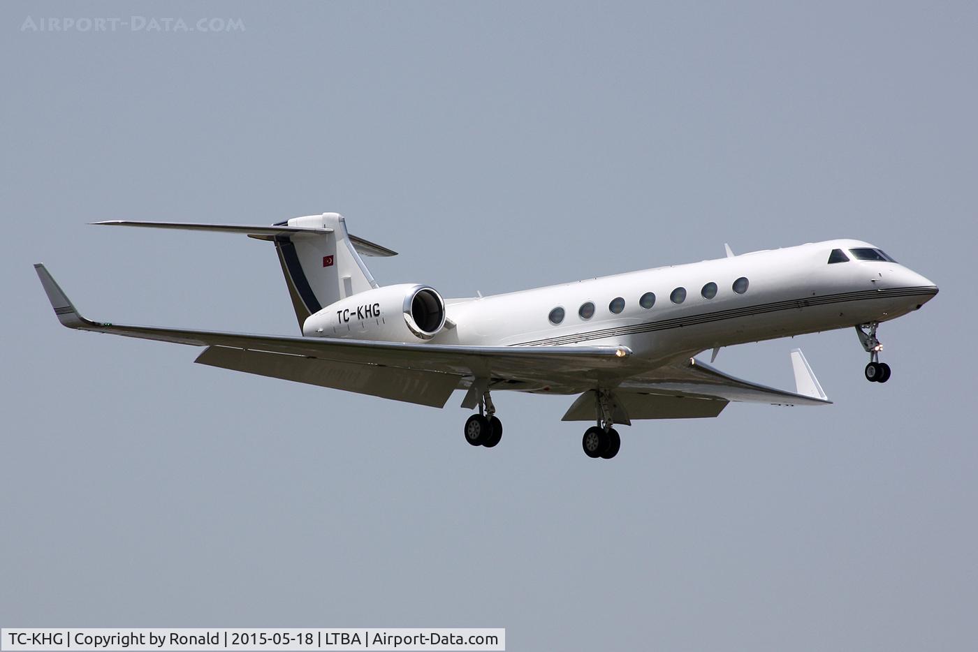 TC-KHG, 2014 Gulfstream G550 C/N 5459, at ist