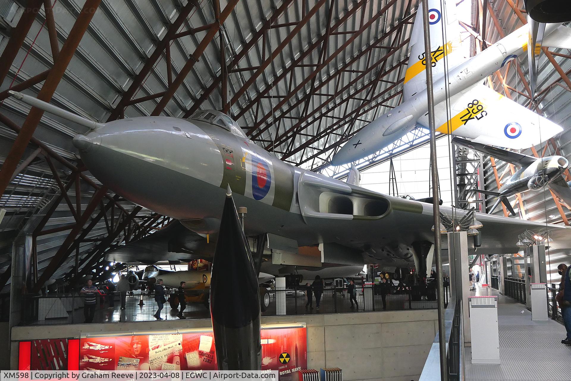 XM598, 1963 Avro Vulcan B.2 C/N Set 62, On display at the RAF Museum, Cosford.