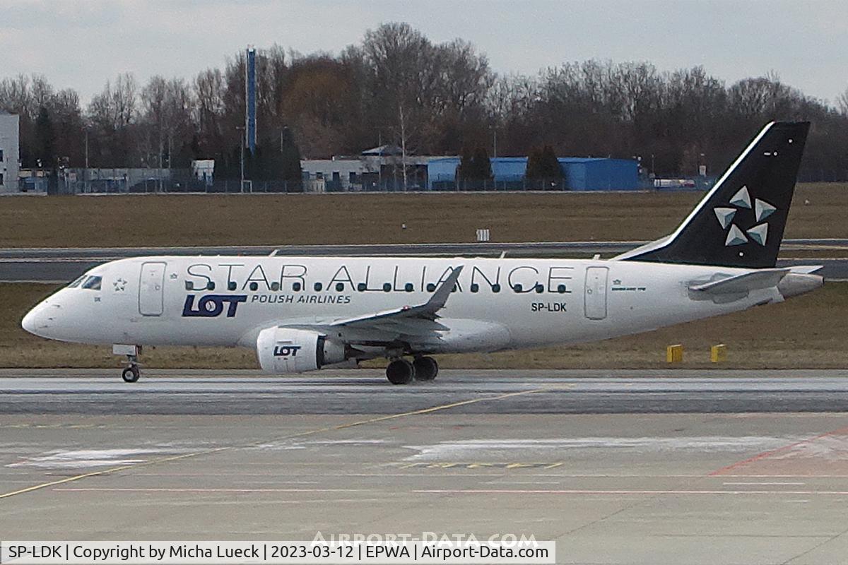 SP-LDK, 2005 Embraer 170LR (ERJ-170-100LR) C/N 17000074, At Warsaw