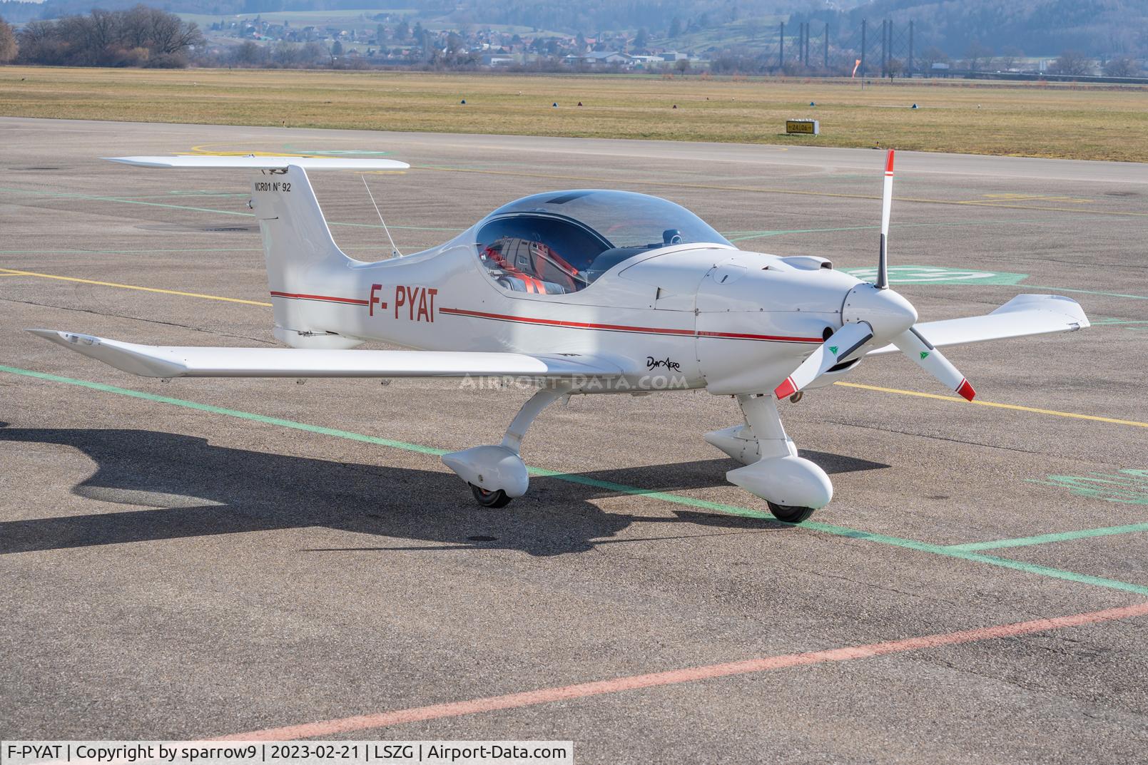 F-PYAT, 2000 Dyn'Aero MCR-01 C/N 92, At Grenchen, seems to be based at LSGE
