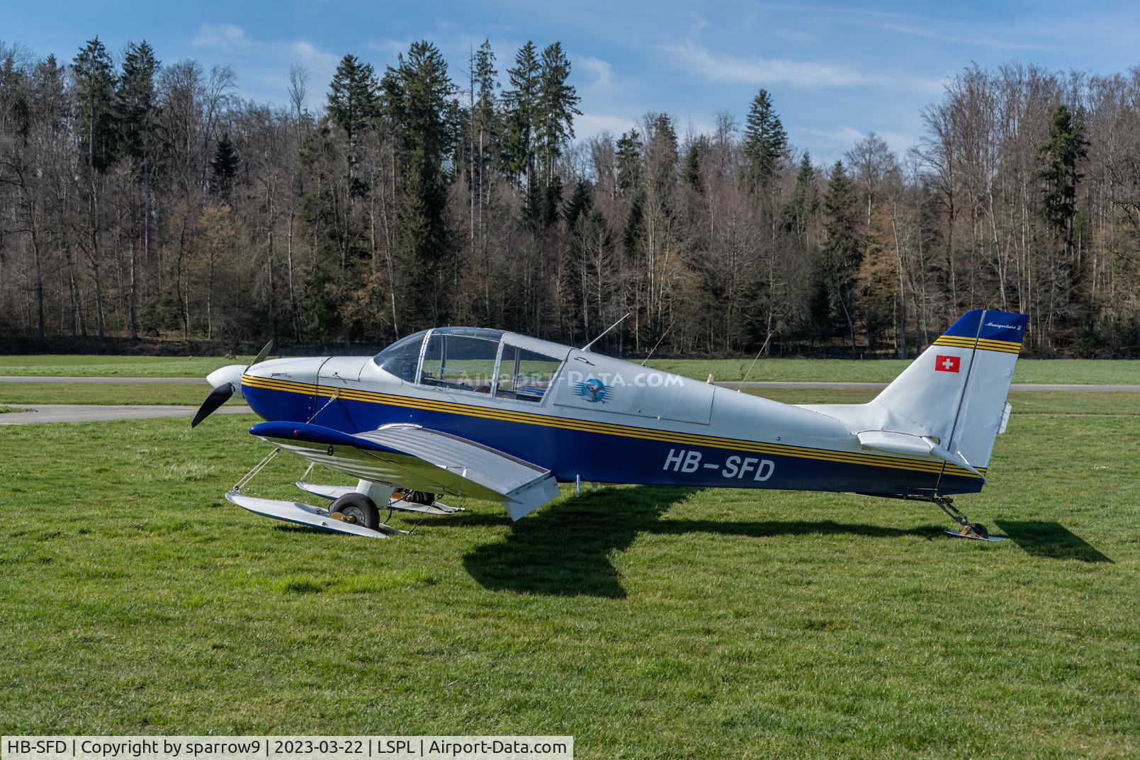 HB-SFD, SAN Jodel D-140C C/N 167, At Langenthal-Bleienbach