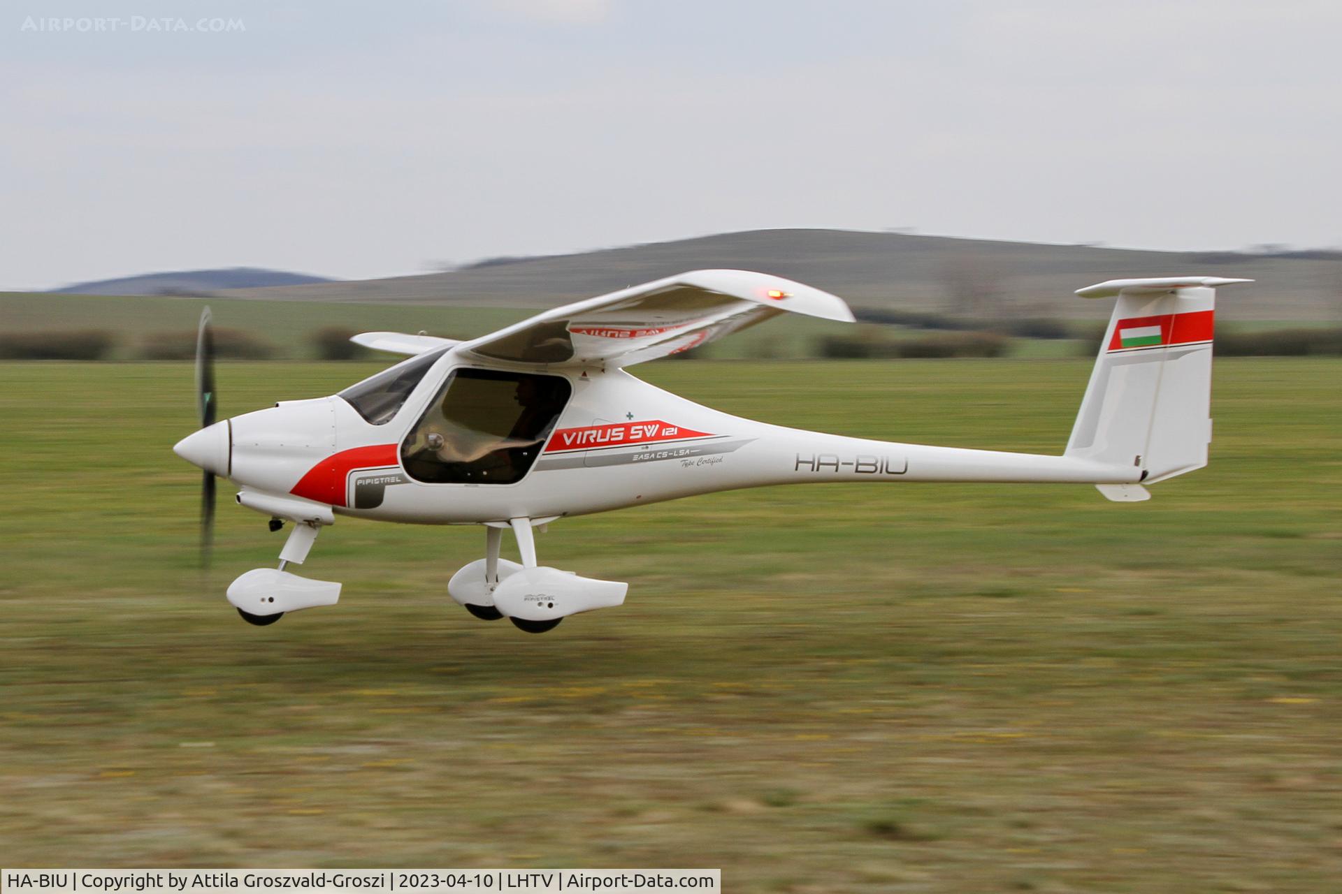 HA-BIU, Pipistrel Virus SW 121 C/N VSW1210027, LHTV - Tótvázsony-Kövesgyürpuszta Airfield, Hungary