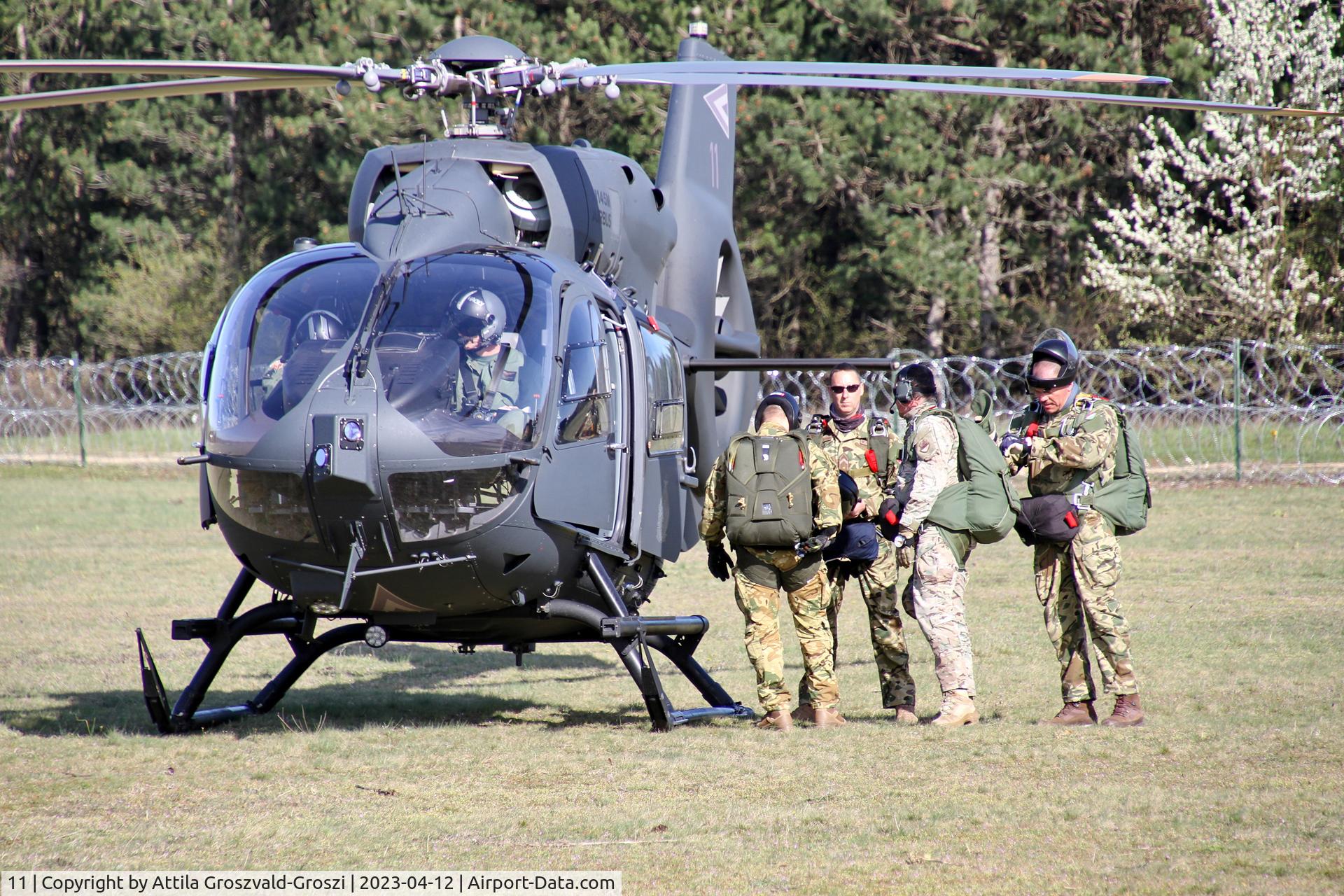 11, 2019 Airbus Helicopters H-145M C/N 20325, Veszprém, Jutas-Újmajor Hungarian Air Force training base