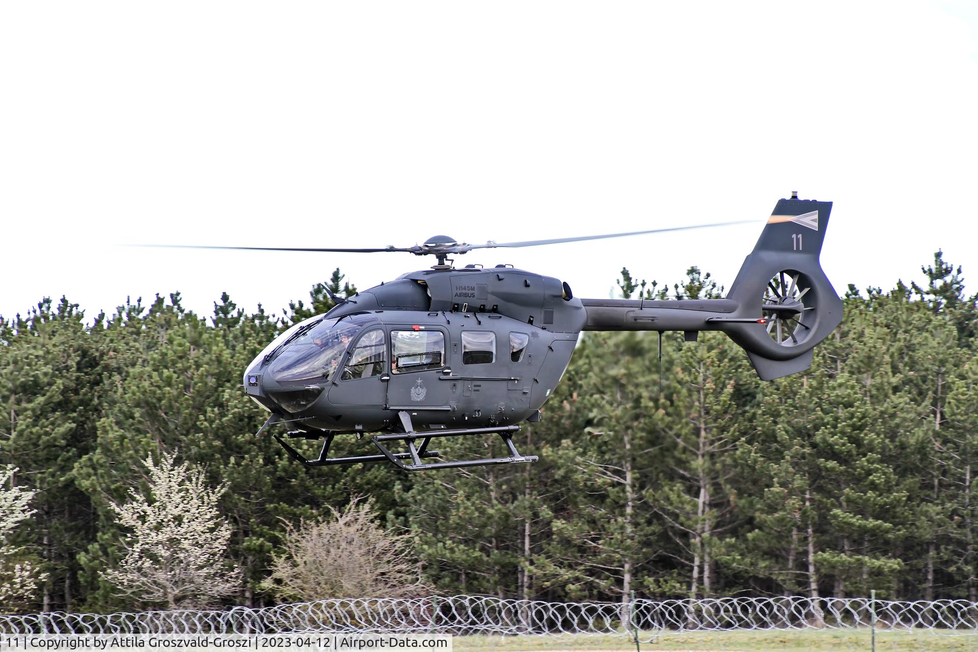 11, 2019 Airbus Helicopters H-145M C/N 20325, Veszprém, Jutas-Újmajor Hungarian Air Force training base