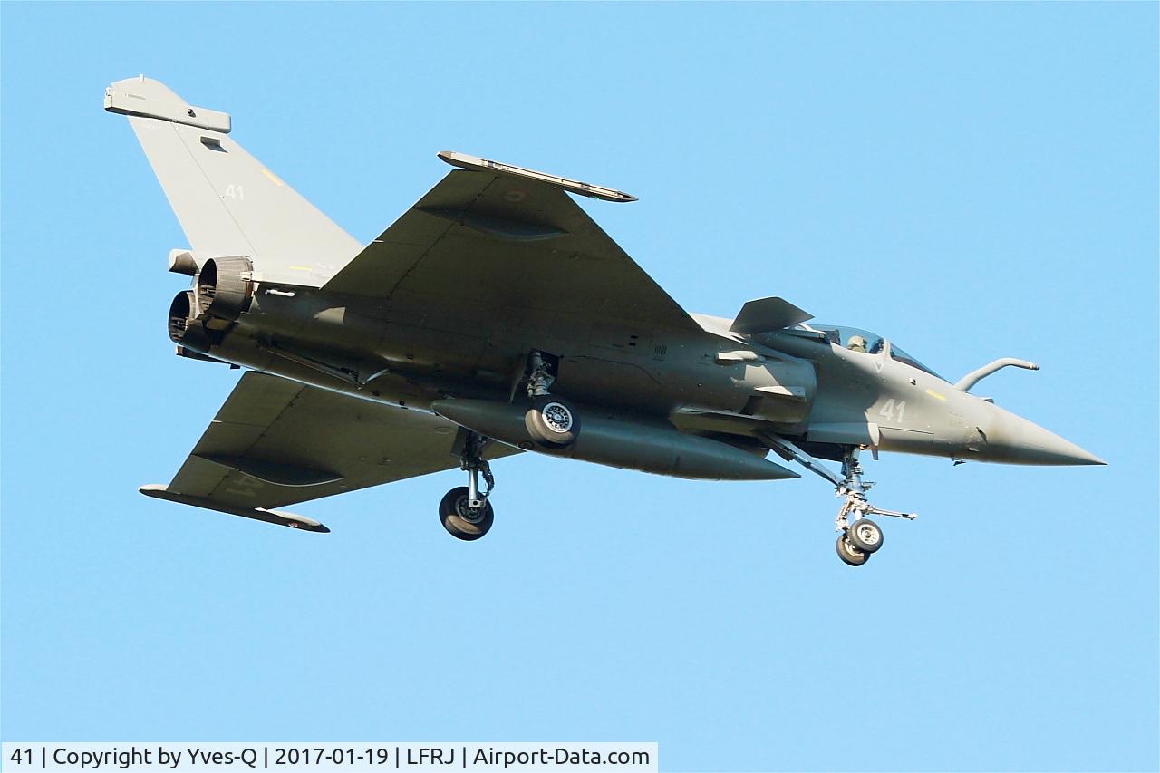 41, Dassault Rafale M C/N 41, Dassault Rafale M, On final rwy 08, Landivisiau naval air base (LFRJ-LDV)