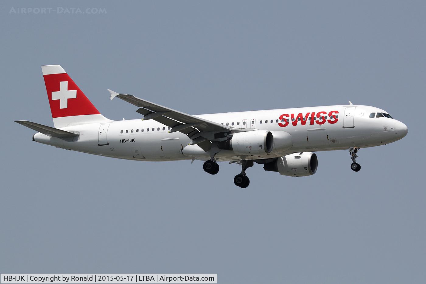 HB-IJK, 1996 Airbus A320-214 C/N 596, at ist
