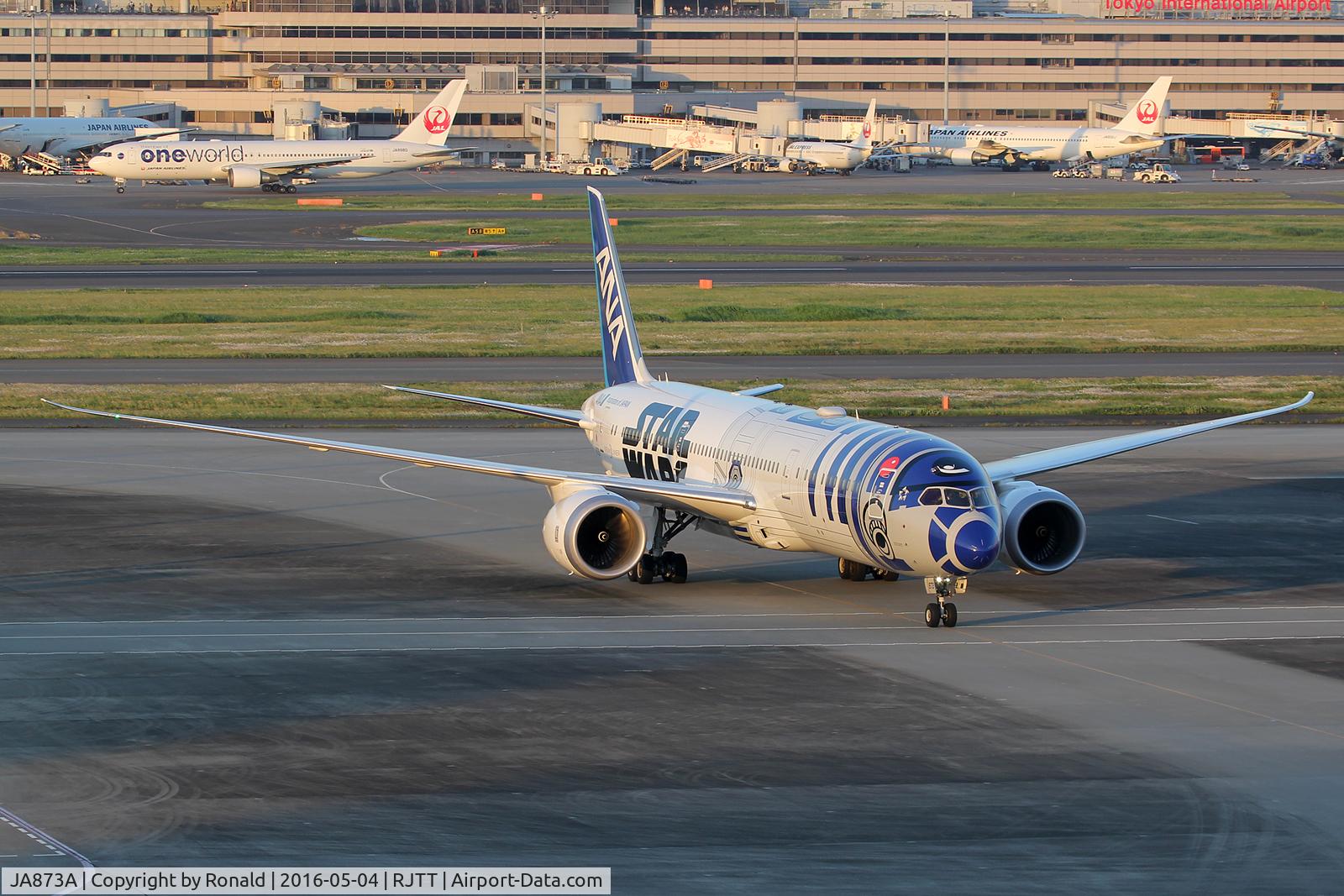 JA873A, 2015 Boeing 787-9 Dreamliner C/N 34530, at hnd