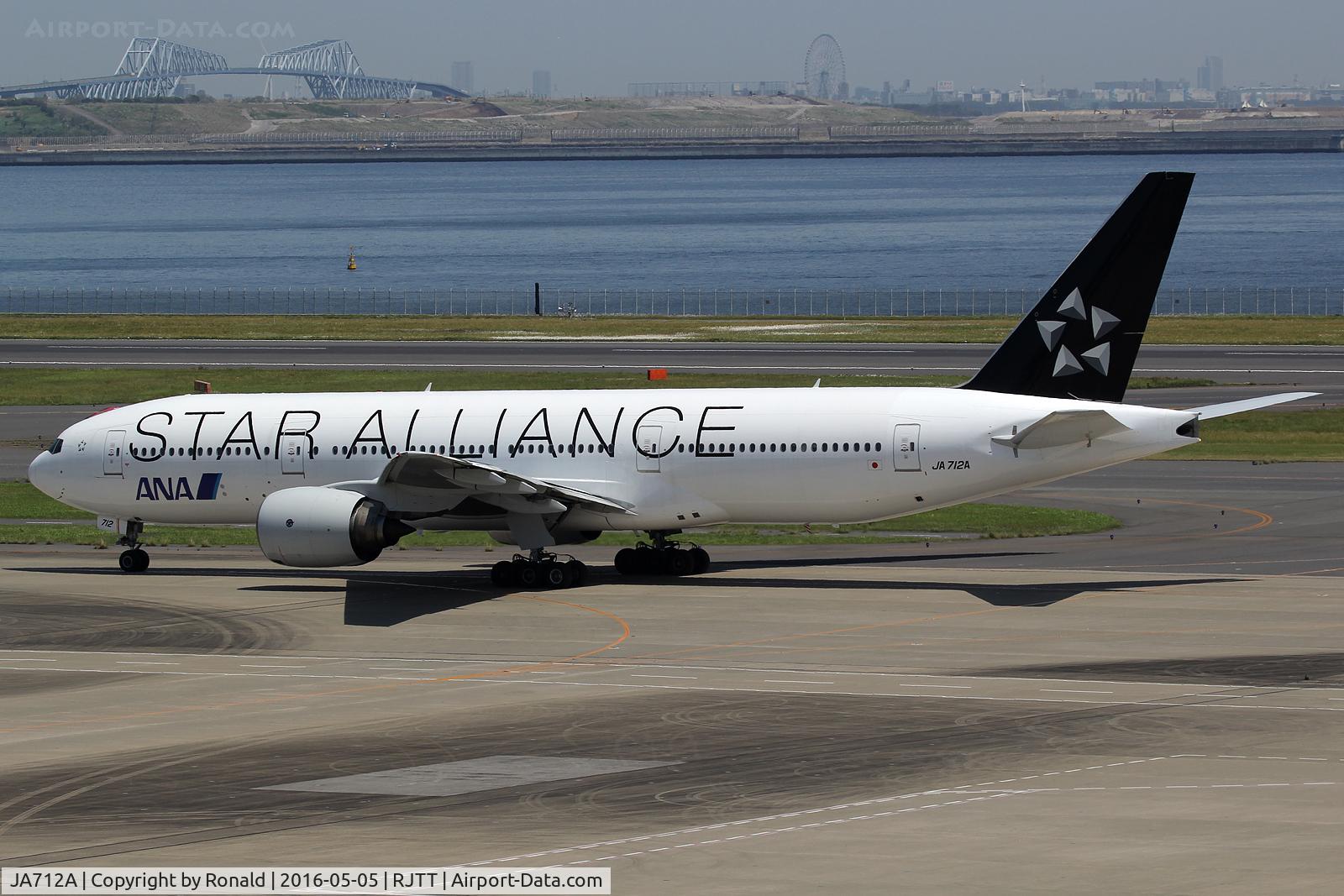 JA712A, Boeing 777-281 C/N 33407, at hnd