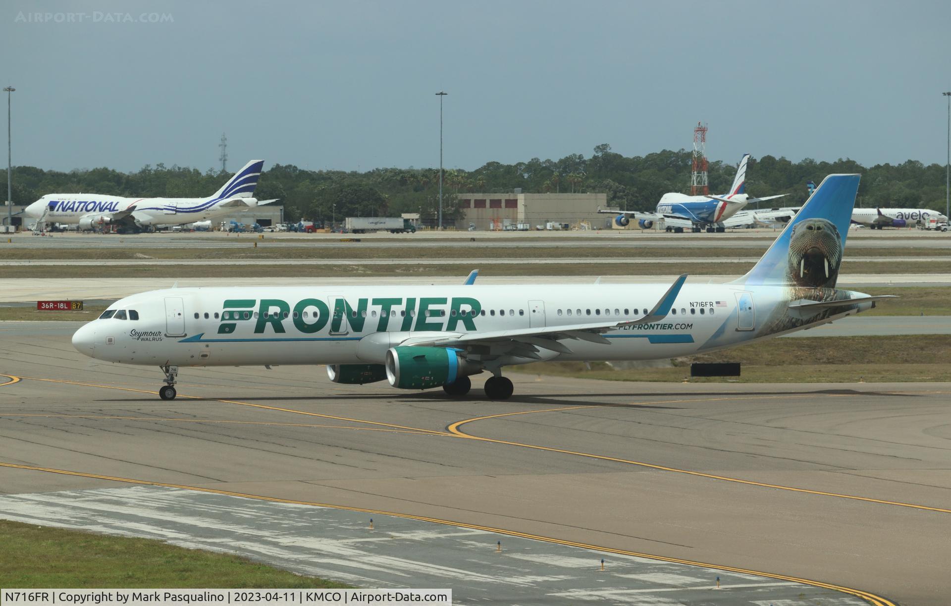 N716FR, 2017 Airbus A321-211 C/N 7524, Airbus A321-211