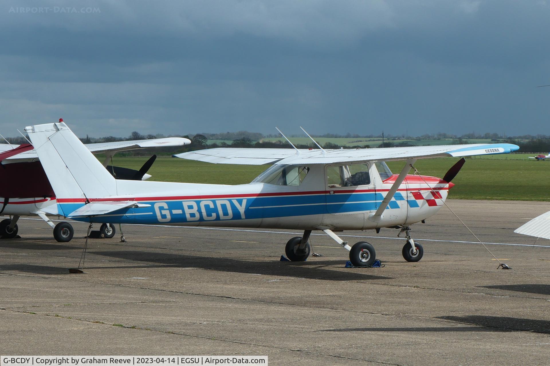 G-BCDY, 1974 Reims FRA150L Aerobat C/N 0237, Parked at Duxford.