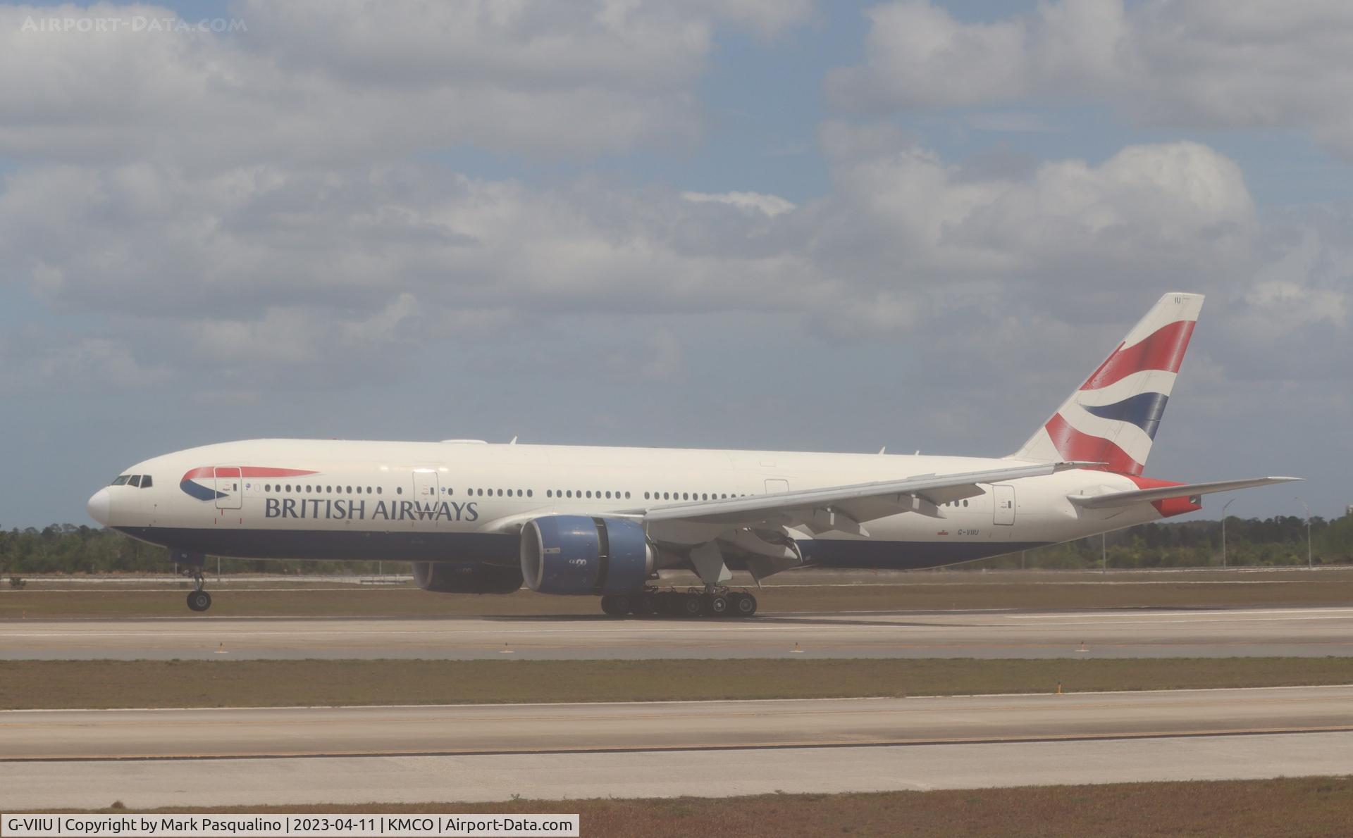 G-VIIU, 1999 Boeing 777-236 C/N 29963, Boeing 777-236