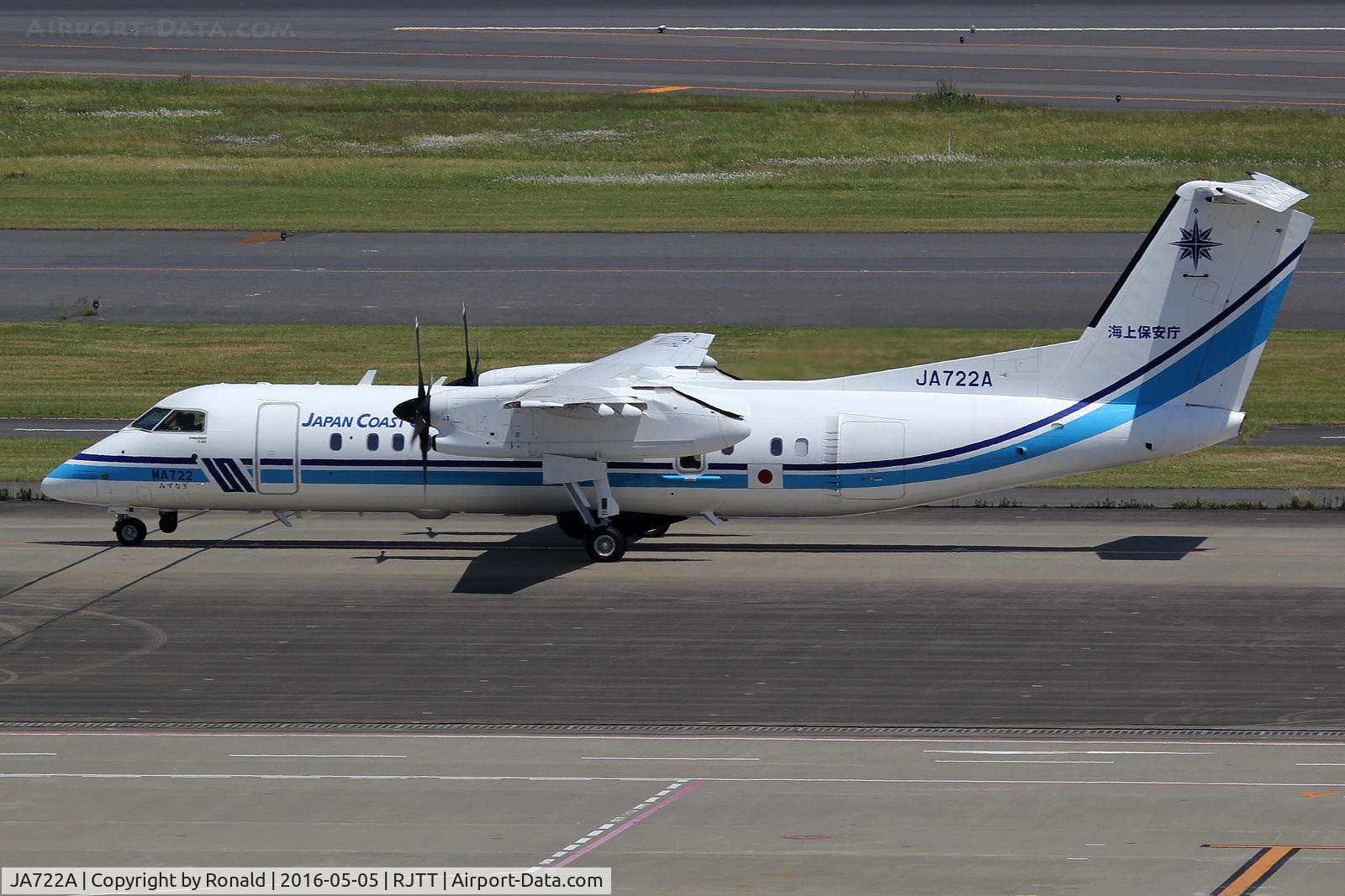 JA722A, 2008 De Havilland Canada DHC-8-315 Dash 8 C/N 656, at hnd