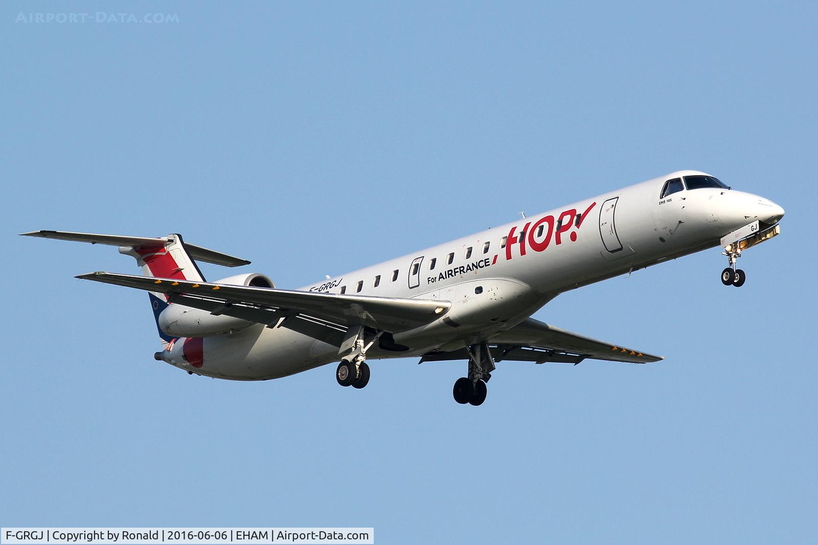 F-GRGJ, 1999 Embraer EMB-145EU (ERJ-145EU) C/N 145297, at spl