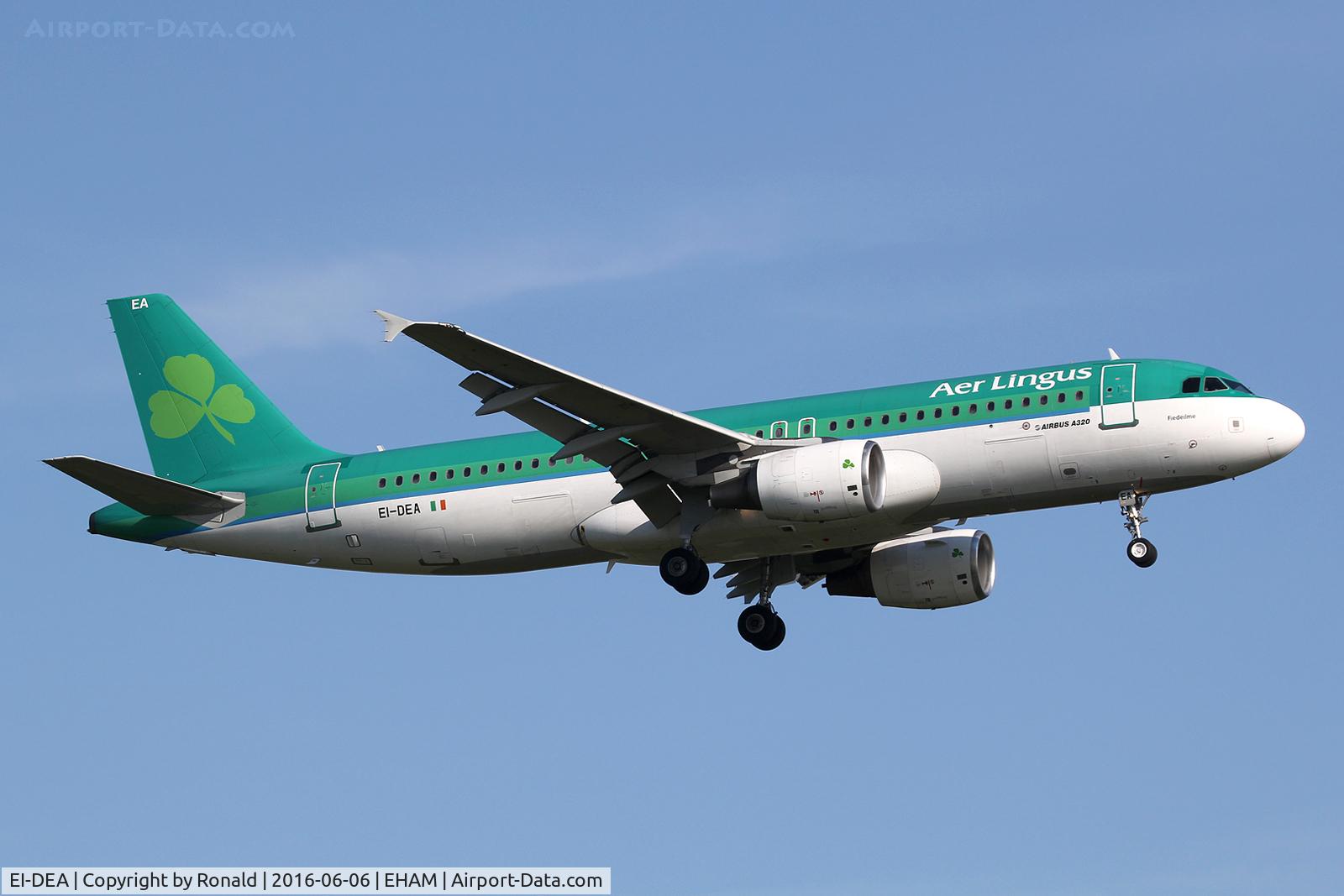 EI-DEA, 2004 Airbus A320-214 C/N 2191, at spl