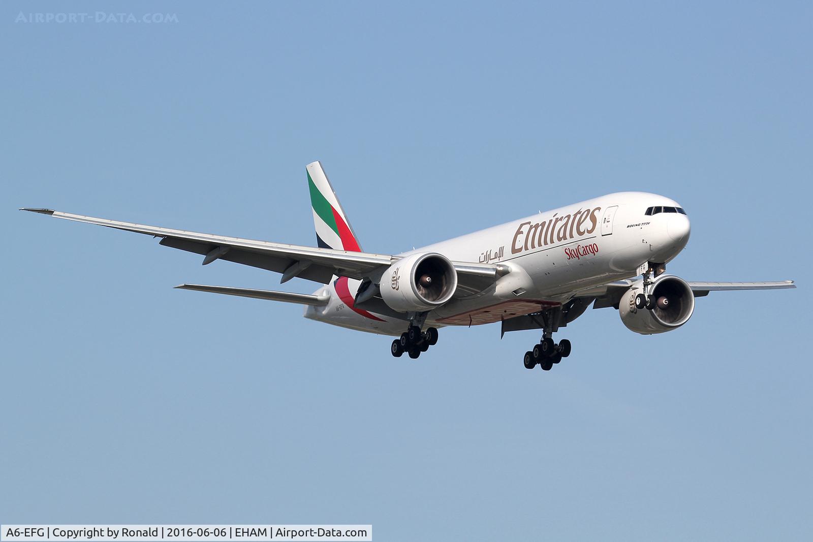 A6-EFG, 2012 Boeing 777-F1H C/N 35613, at spl