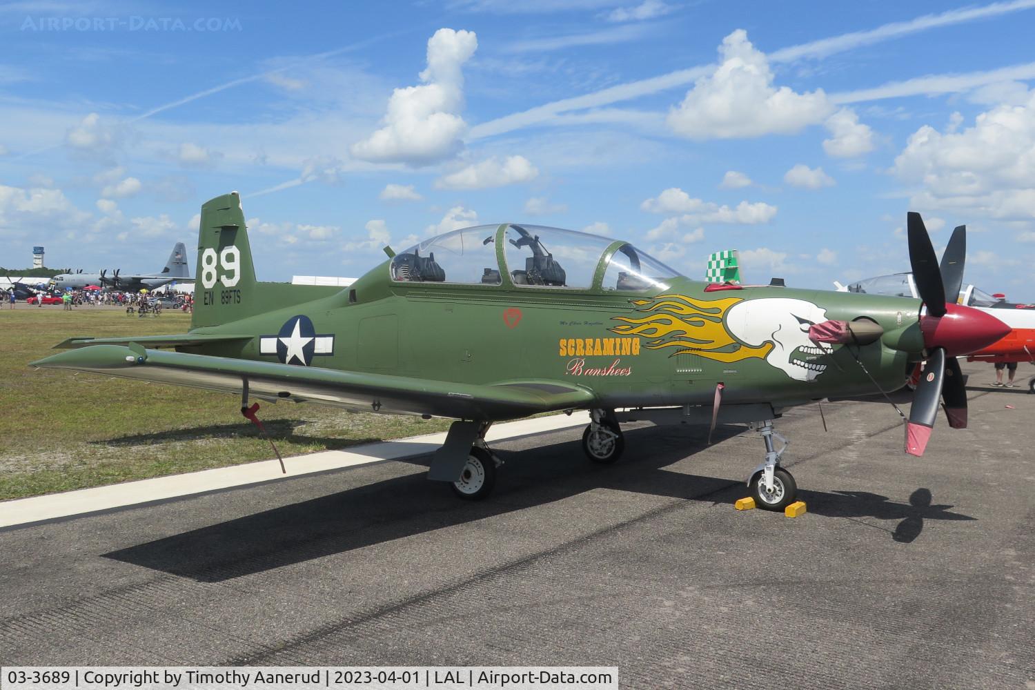 03-3689, 2003 Raytheon T-6A Texan II C/N PT-234, 2003 Raytheon T-6A Texan II, c/n: PT-234, Sun 'n Fun 2023