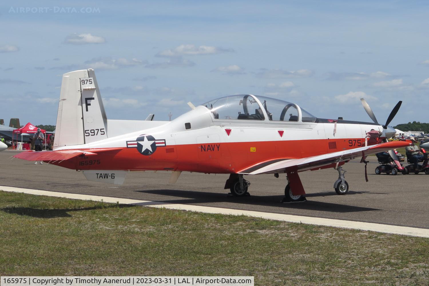 165975, Raytheon T-6A Texan II C/N PT-127, 165975 Raytheon T-6A Texan II, c/n: PT-127, Sun 'n Fun 2023