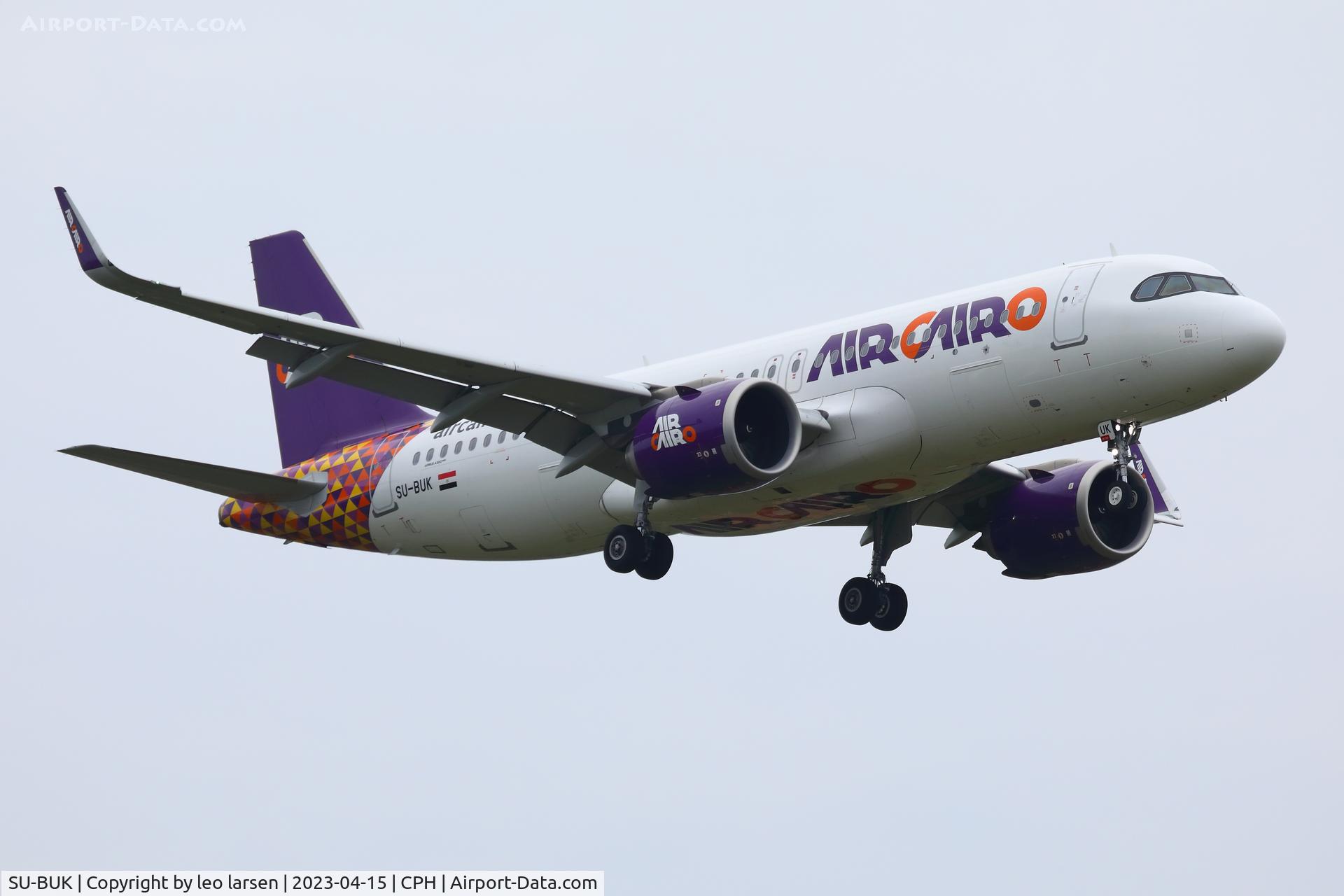 SU-BUK, 2021 Airbus A320-251 Neo C/N 10152, Copenhagen 15.4.2023