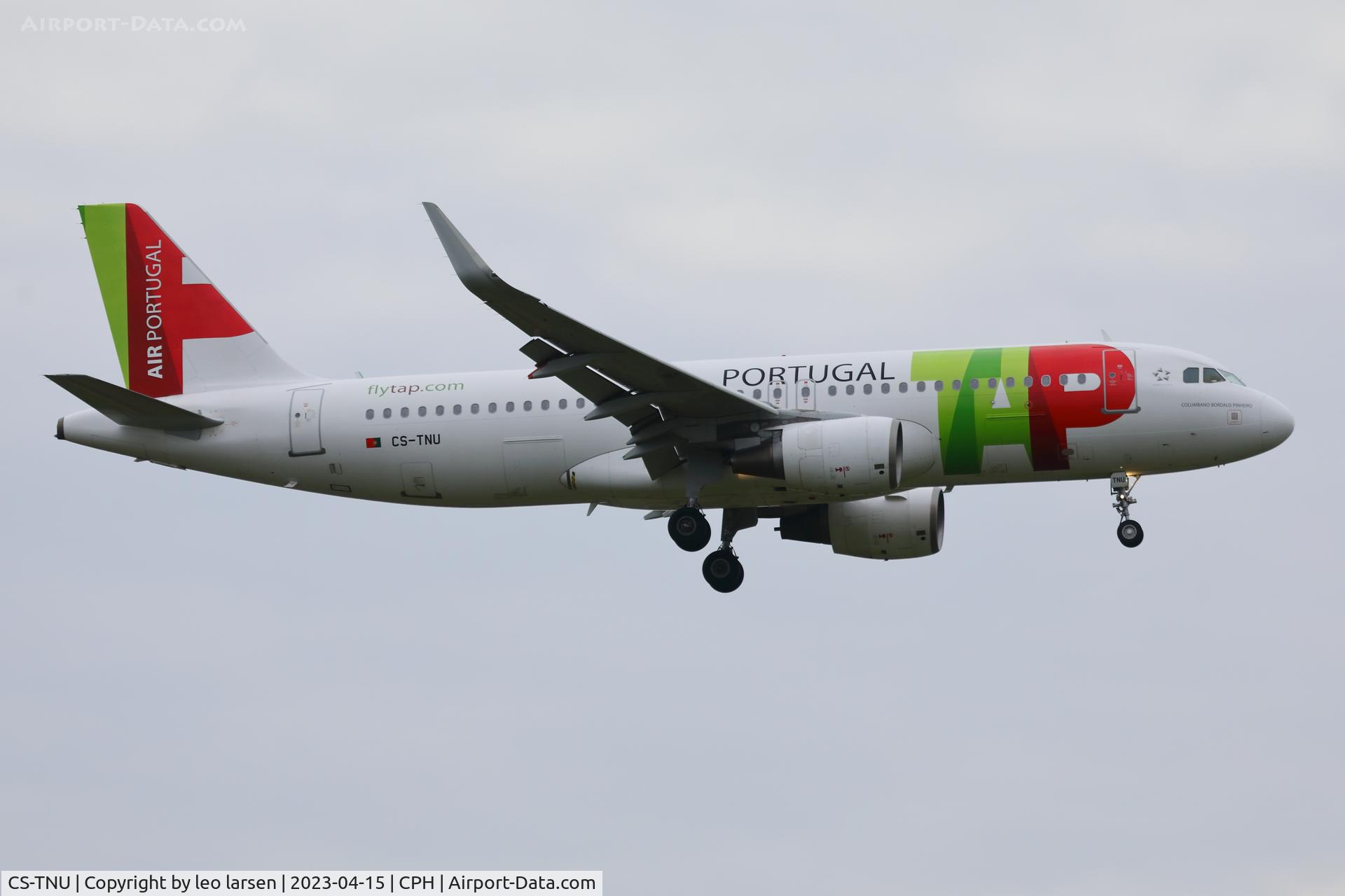 CS-TNU, 2009 Airbus A320-214 C/N 4106, Copenhagen 15.4.2023