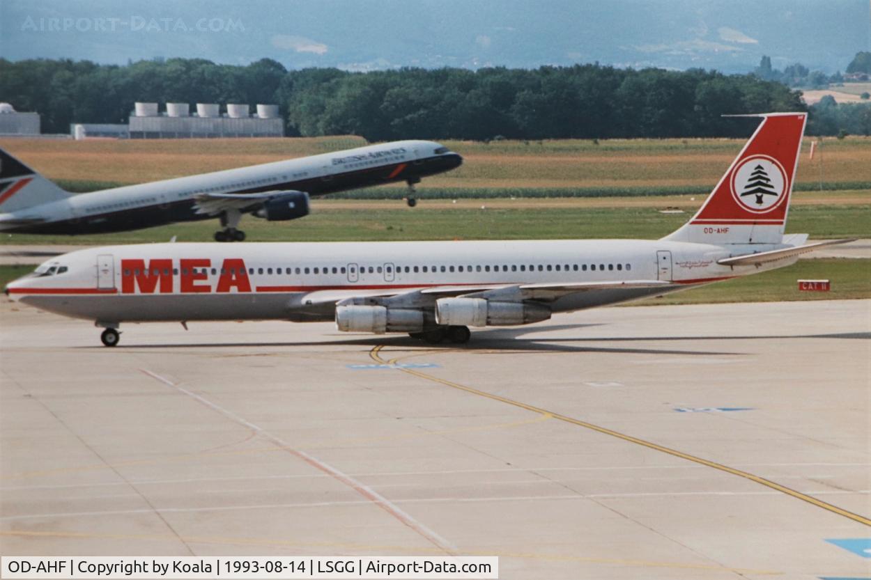 OD-AHF, 1969 Boeing 707-323B C/N 20170, Arrival from Beirut.