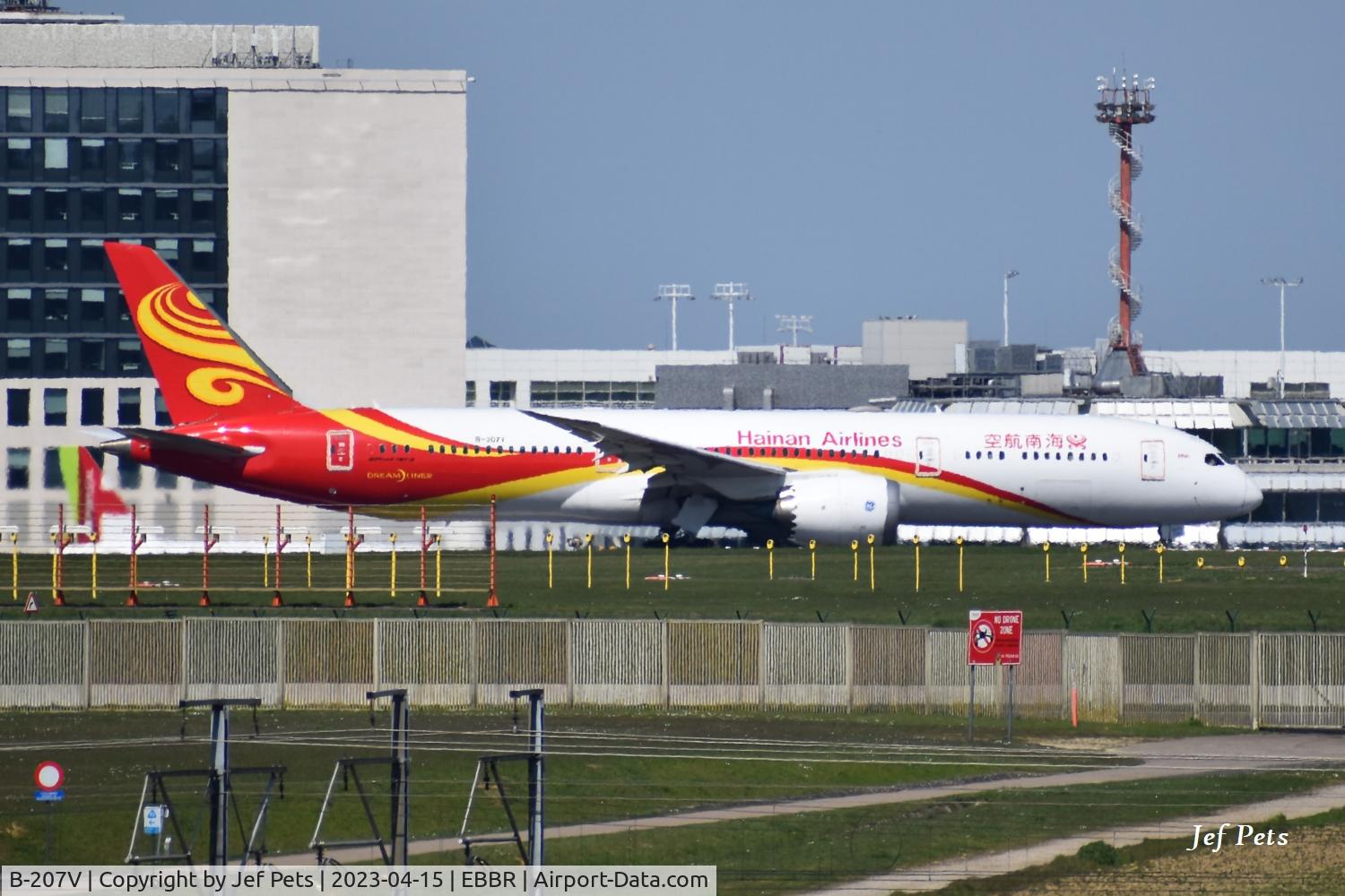 B-207V, 2018 Boeing 787-9 Dreamliner Dreamliner C/N 62732, At Brussels Airport.