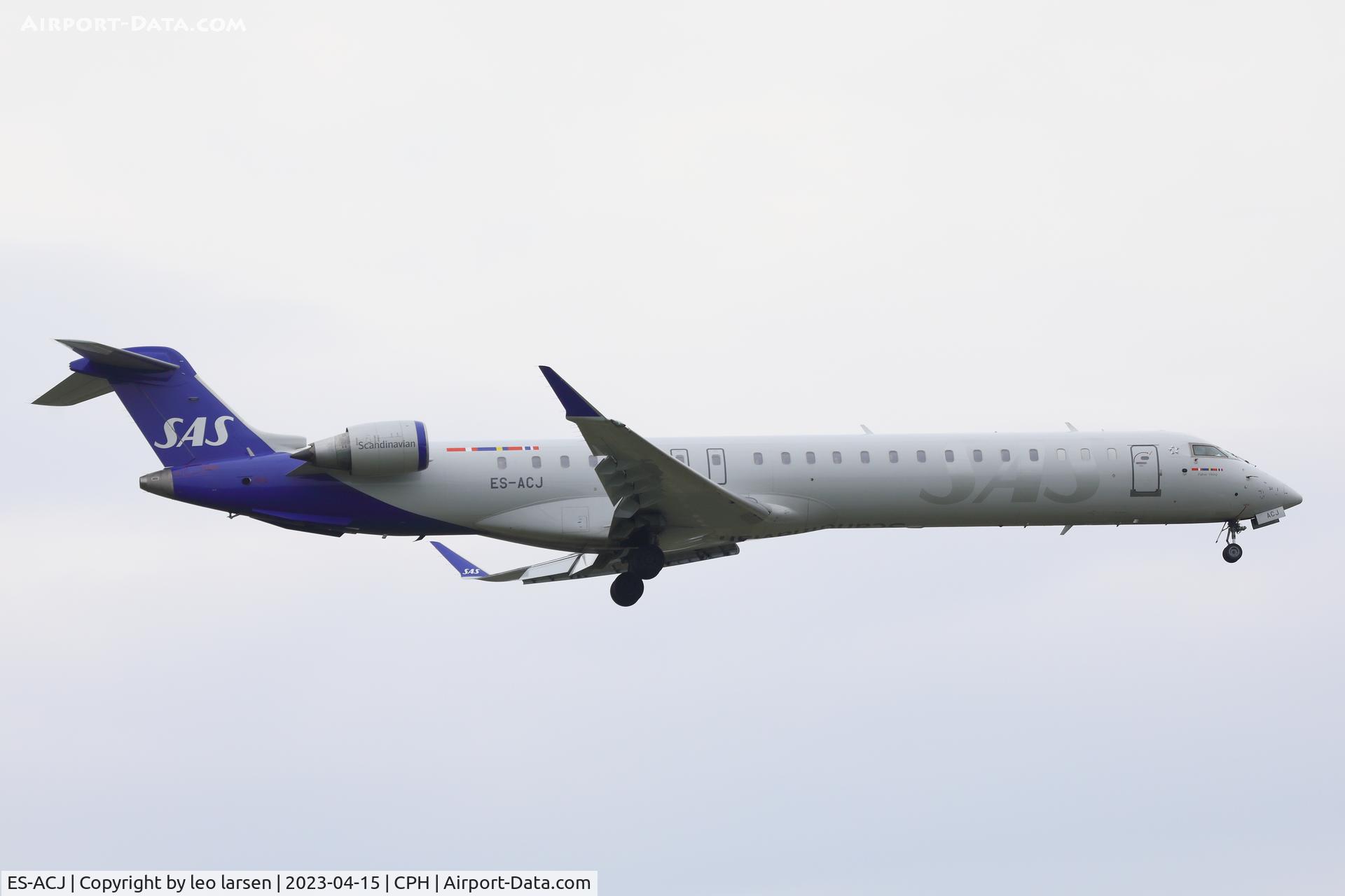 ES-ACJ, 2010 Bombardier CRJ-900LR (CL-600-2D24) C/N 15250, Copenhagen 15.4.2023