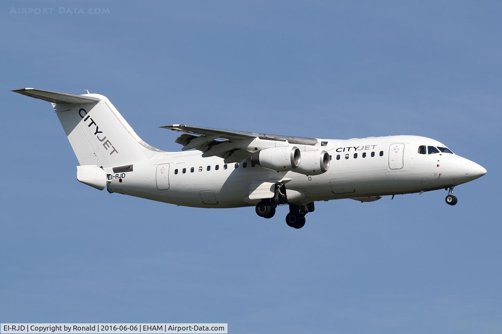 EI-RJD, 1998 BAE Systems Avro 146-RJ85 C/N E.2334, at spl