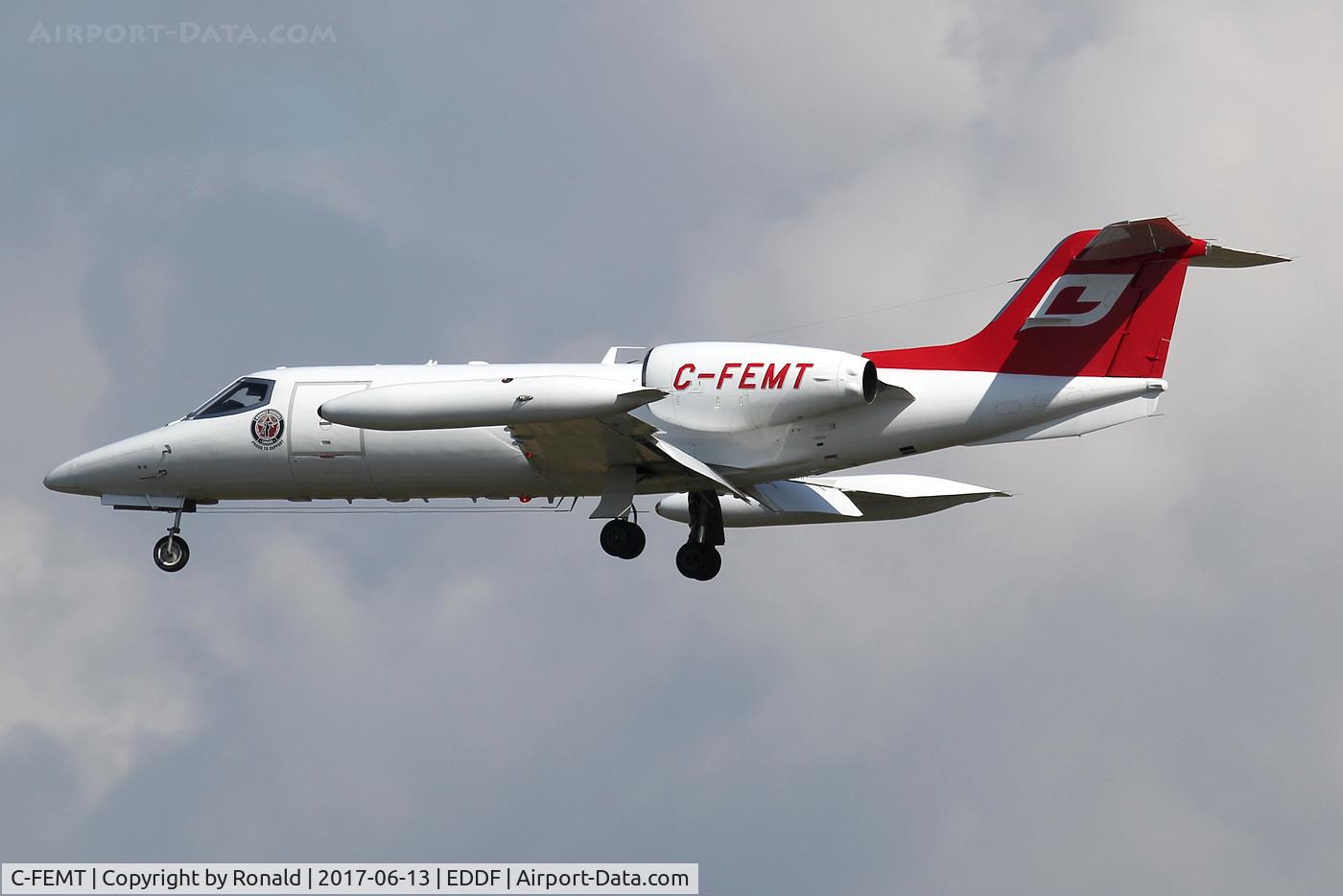 C-FEMT, 1976 Learjet 36A C/N 024, at fra