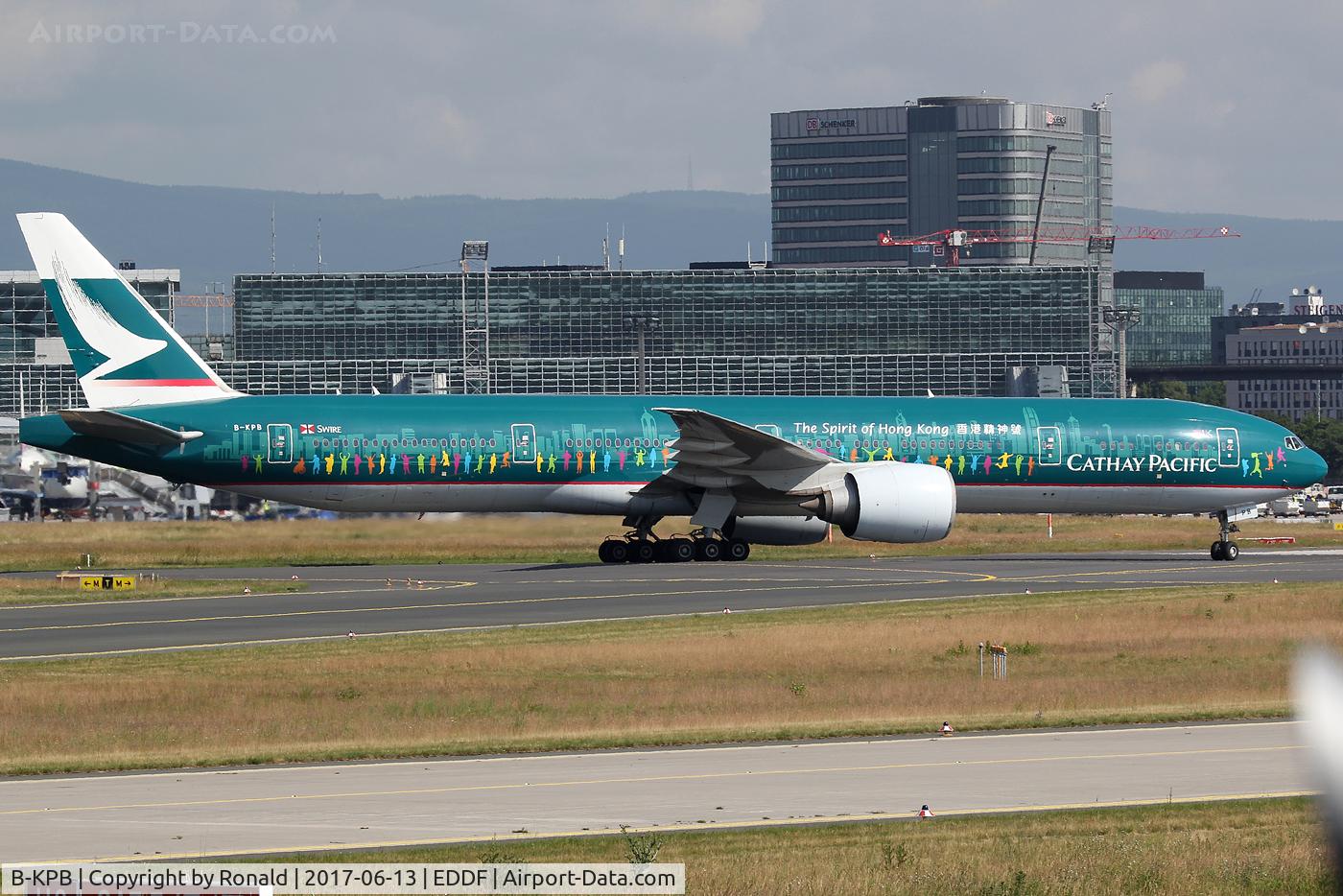 B-KPB, 2007 Boeing 777-367/ER C/N 35299, at fra