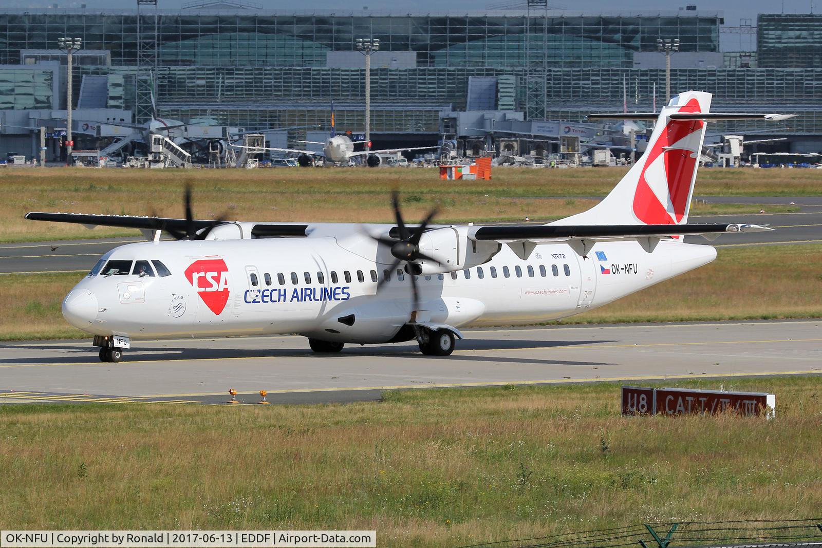 OK-NFU, 2008 ATR 72-212A C/N 789, at fra