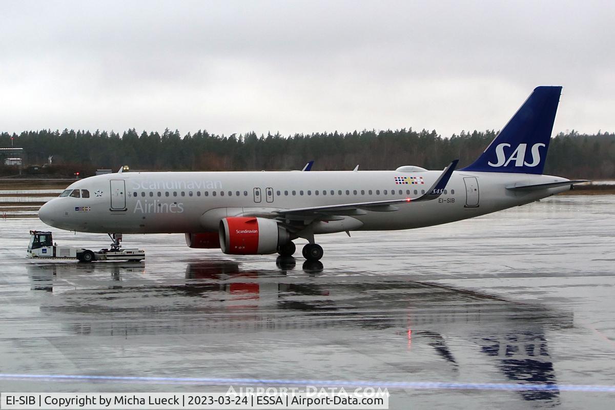 EI-SIB, 2017 Airbus A320-251N C/N 7951, At Arlanda