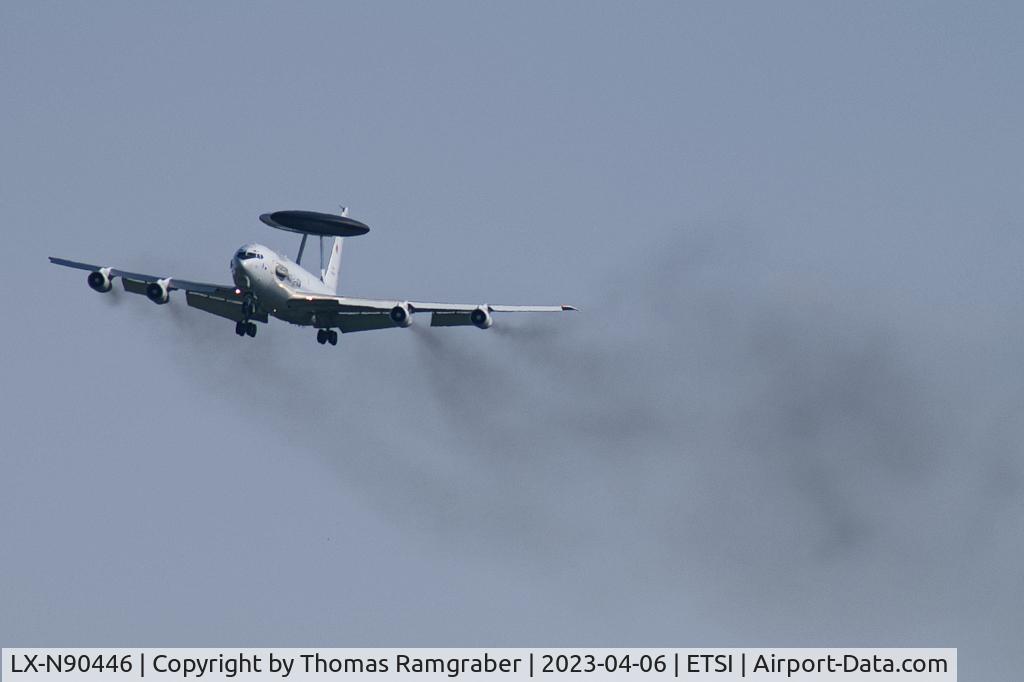 LX-N90446, 1982 Boeing E-3A Sentry C/N 22841, NATO - Airborne Early Warning Force Boeing E-3A Sentry