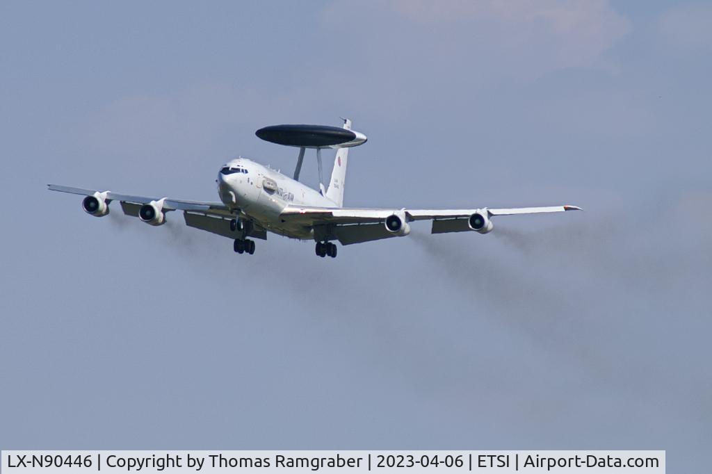 LX-N90446, 1982 Boeing E-3A Sentry C/N 22841, NATO - Airborne Early Warning Force Boeing E-3A Sentry