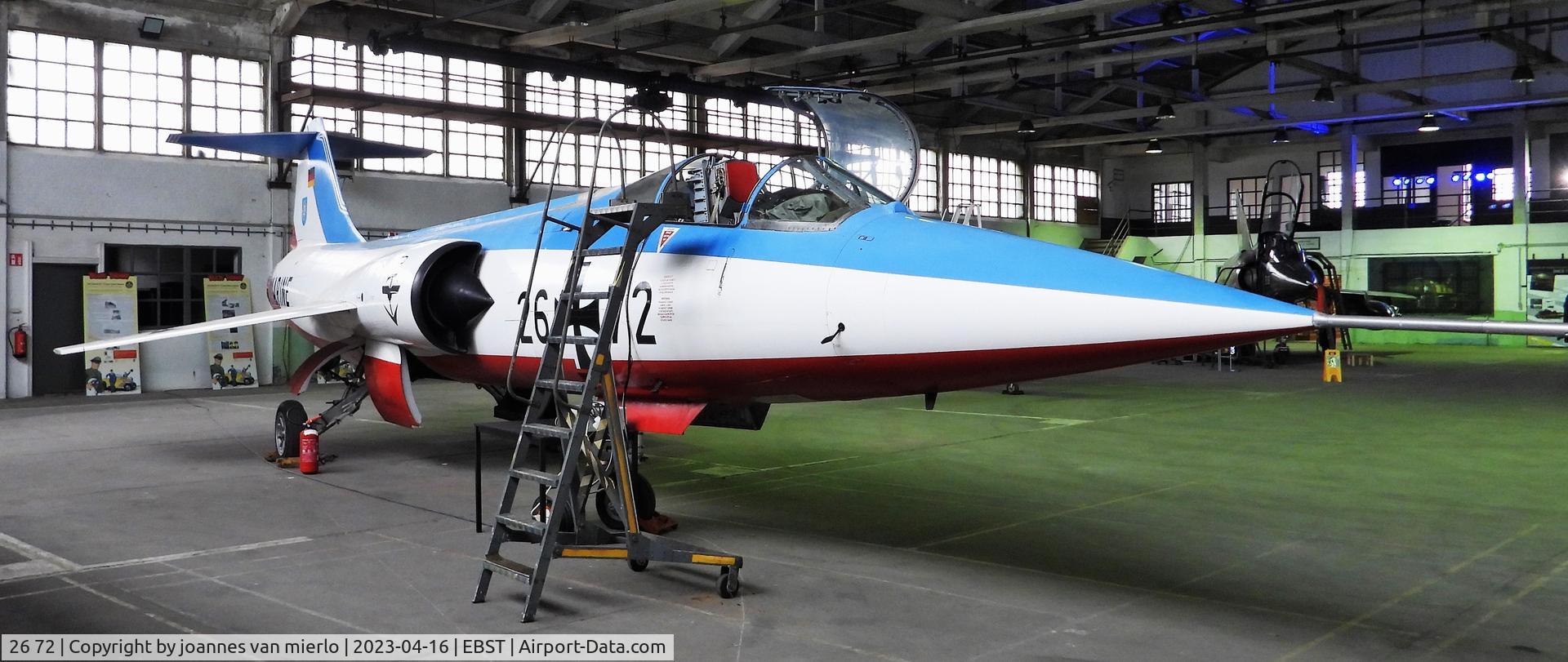 26 72, Lockheed F-104G Starfighter C/N 683-7418, Stored