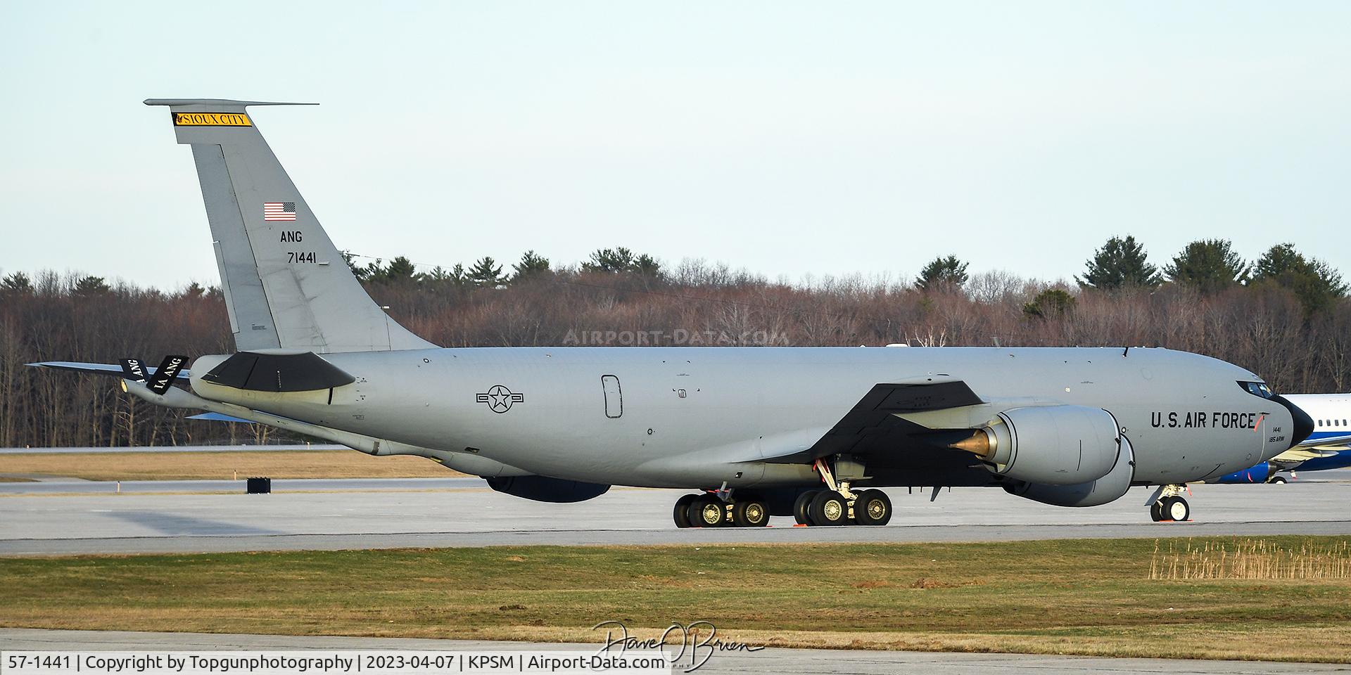 57-1441, 1957 Boeing KC-135R Stratotanker C/N 17512, SWATH23 174th ARS