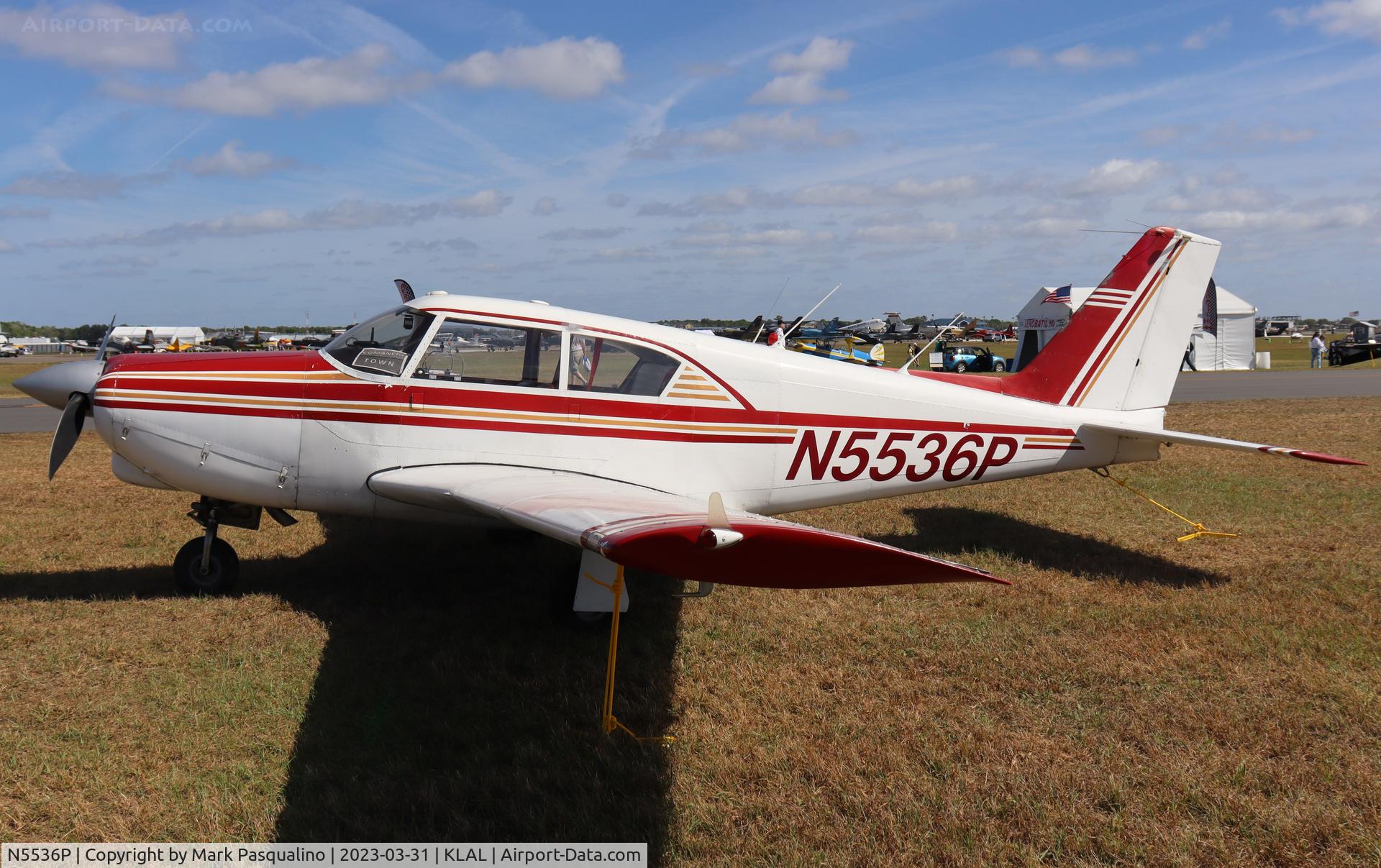 N5536P, 1958 Piper PA-24 C/N 24-600, Piper PA-24