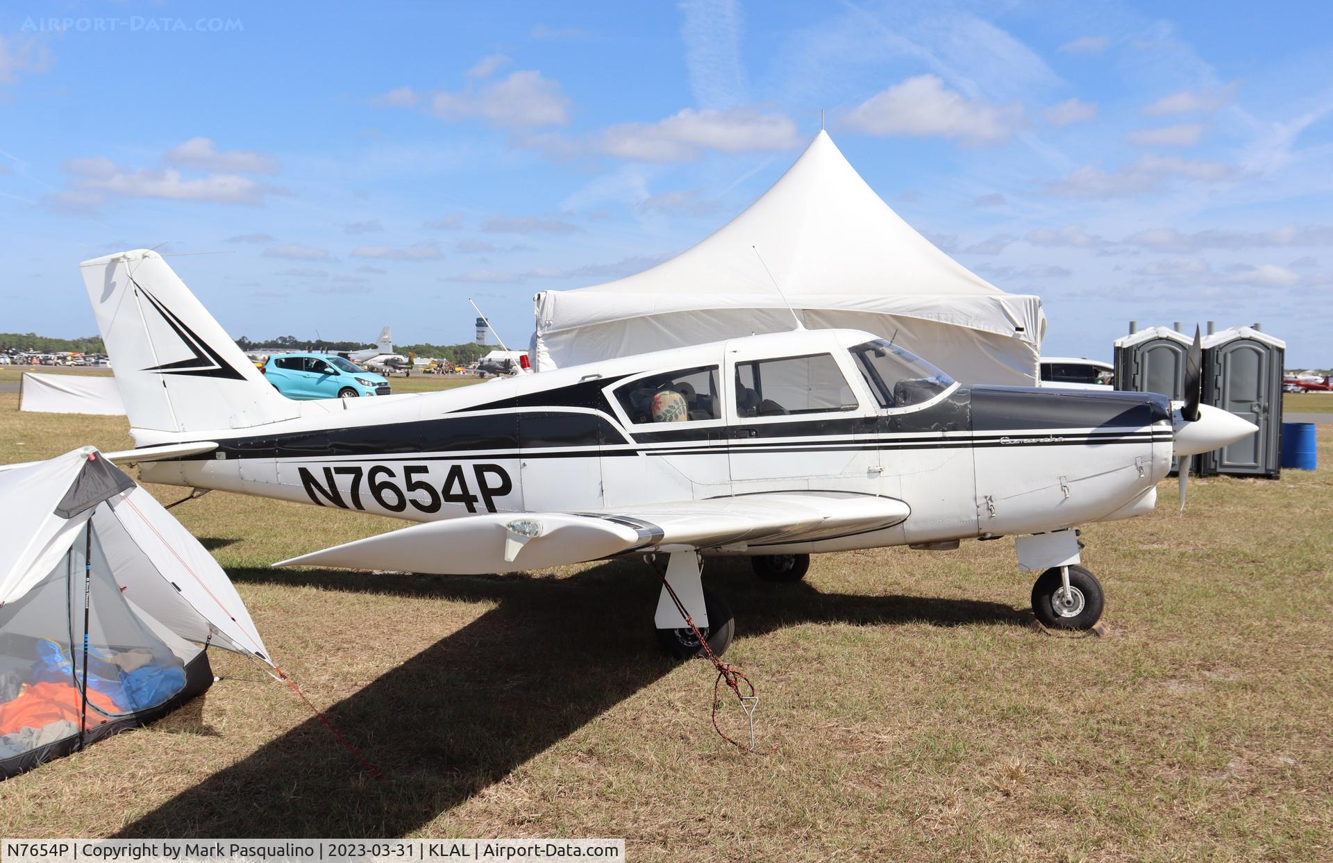 N7654P, 1962 Piper PA-24-180 Comanche C/N 24-2867, Piper PA-24-180