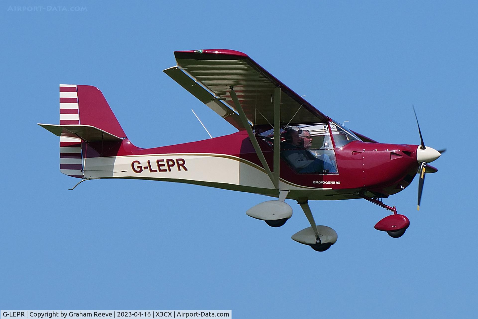 G-LEPR, 2019 Aeropro EuroFOX 3k C/N 56519, Landing at Northrepps.
