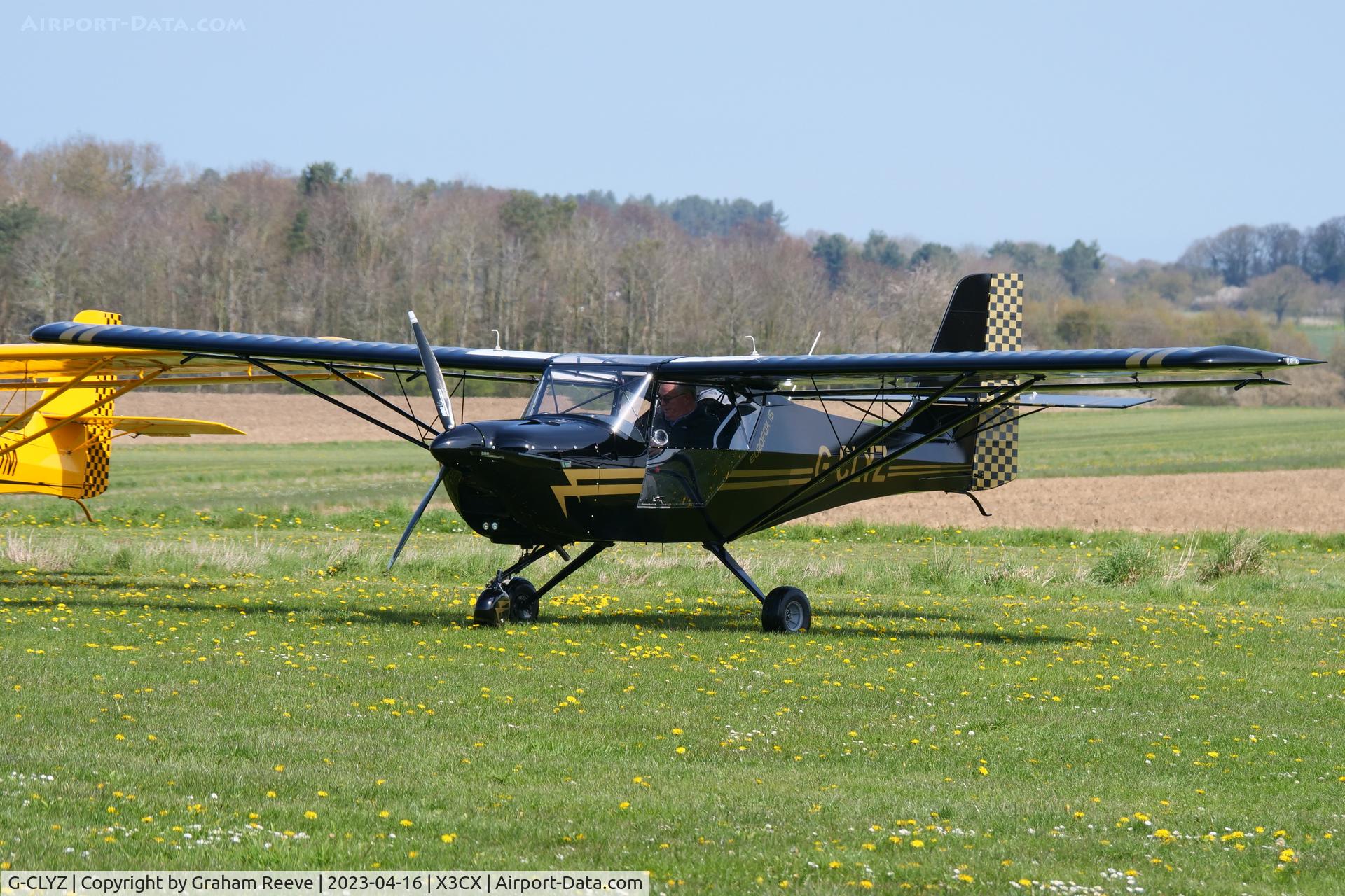 G-CLYZ, 2021 Ascent Industries EuroFOX 3K C/N 61821, Parked at Northrepps.